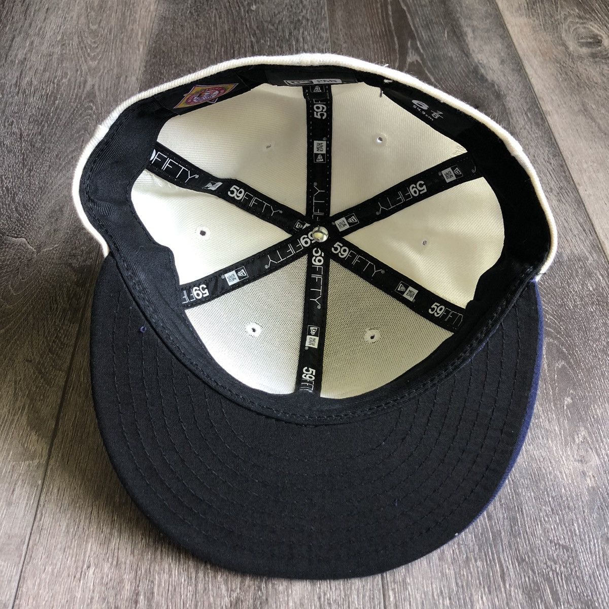 Authentic Negro Leagues Vintage 00s NLBM Philadelphia Stars New Era Fitted Hat 6 7/8 Size ONE SIZE - 4 Thumbnail