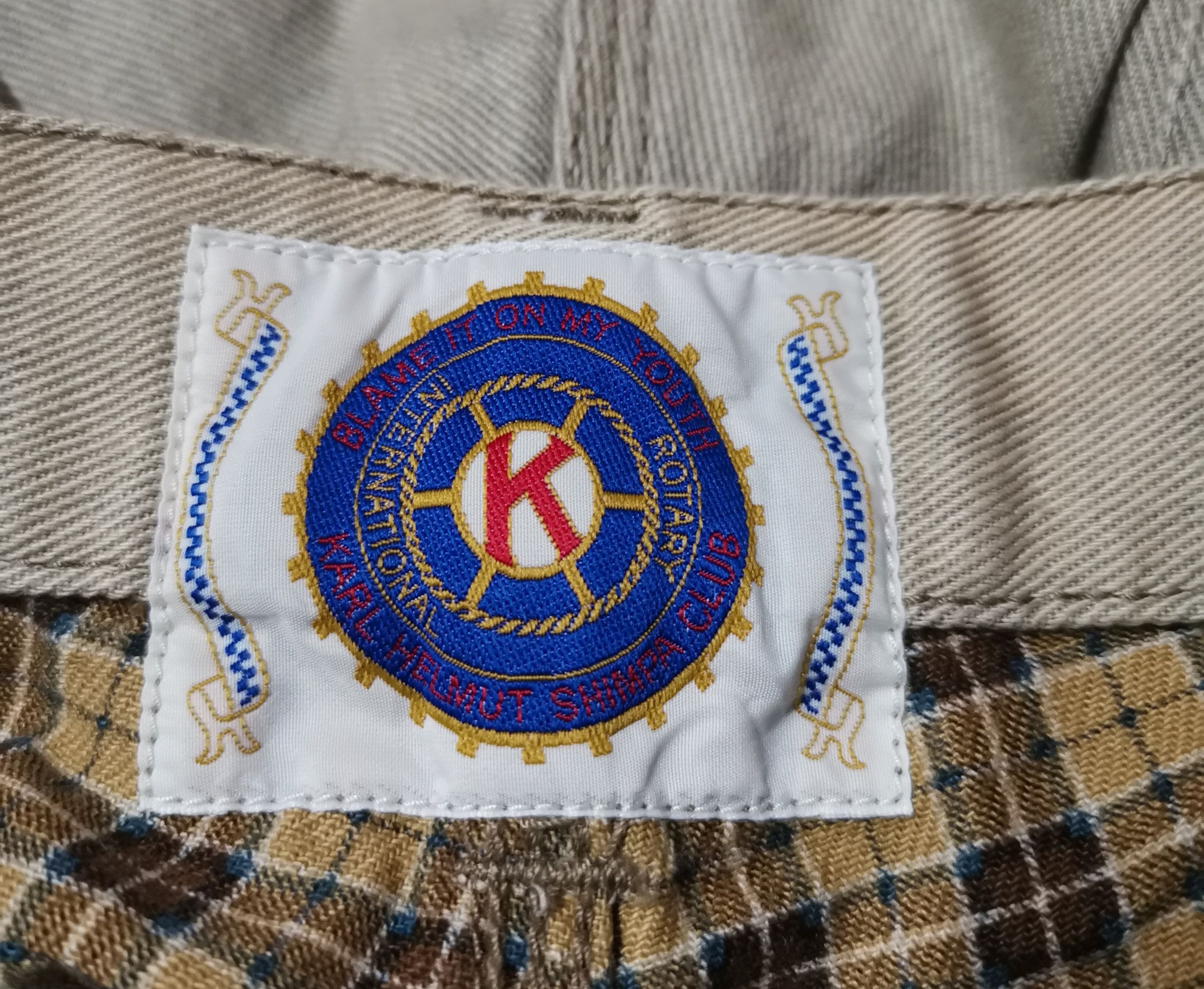 Japanese Brand Karl Helmut Denim Pants With Embroidery Size US 30 / EU 46 - 7 Thumbnail