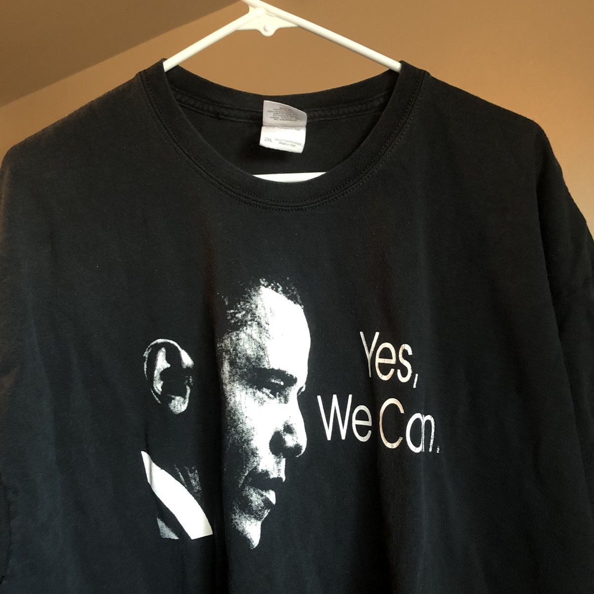Vintage Vintage Barack Obama Yes We Can Campaign Graphic Tee 2008 Size US XXL / EU 58 / 5 - 3 Thumbnail