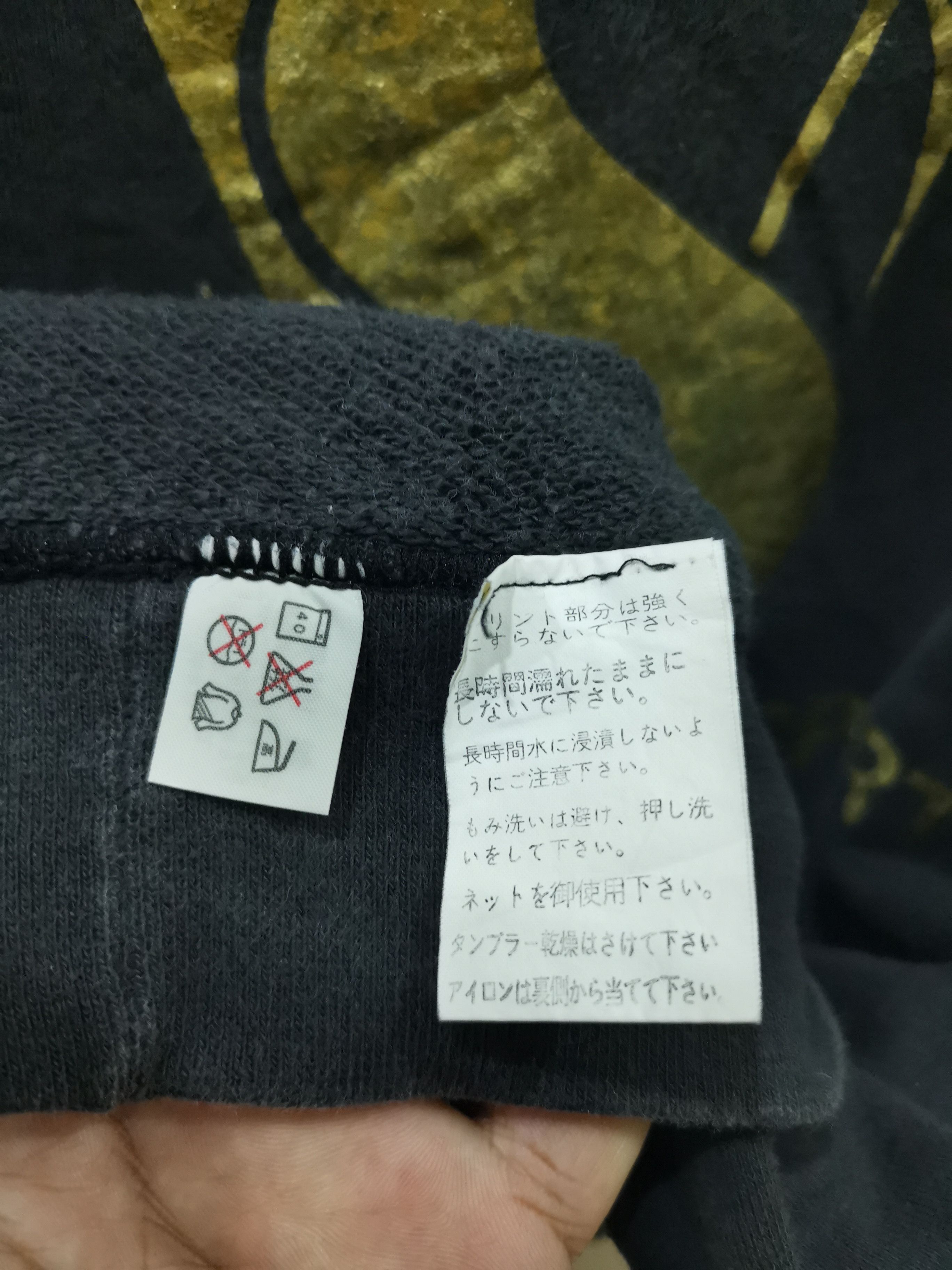 Japanese Brand Valenza PO Sport Pour Homme Sweatshirt x Big Logo Size US M / EU 48-50 / 2 - 4 Thumbnail