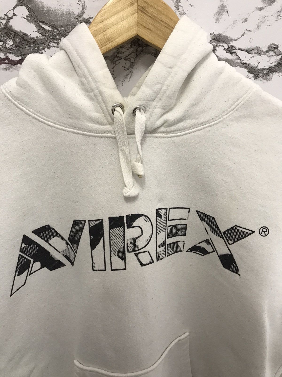 Avirex Avirex Big Logo Spell Out Hoodie Sweatshirt Size US L / EU 52-54 / 3 - 6 Thumbnail