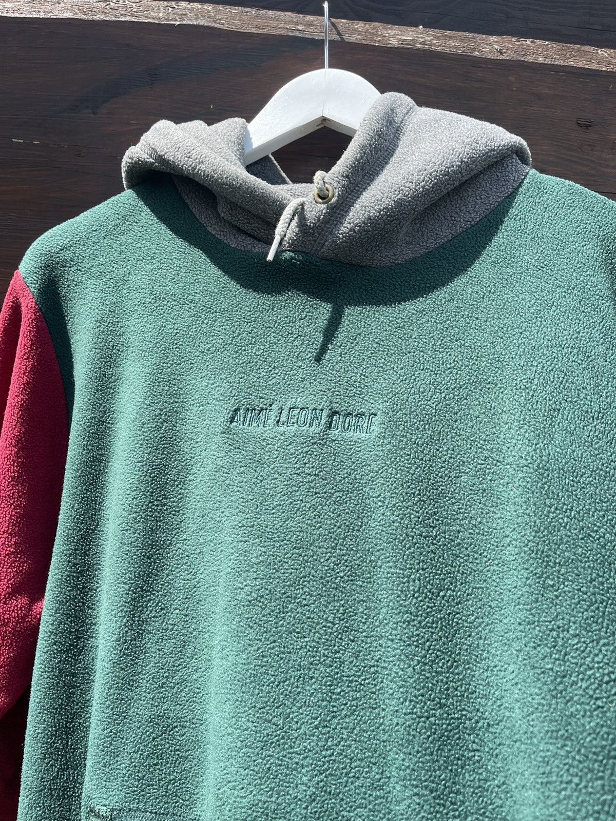 Aime Leon Dore Aime Leone Dore Fleece Polar Sherpa Hoodie Made in Canada Size US L / EU 52-54 / 3 - 5 Thumbnail