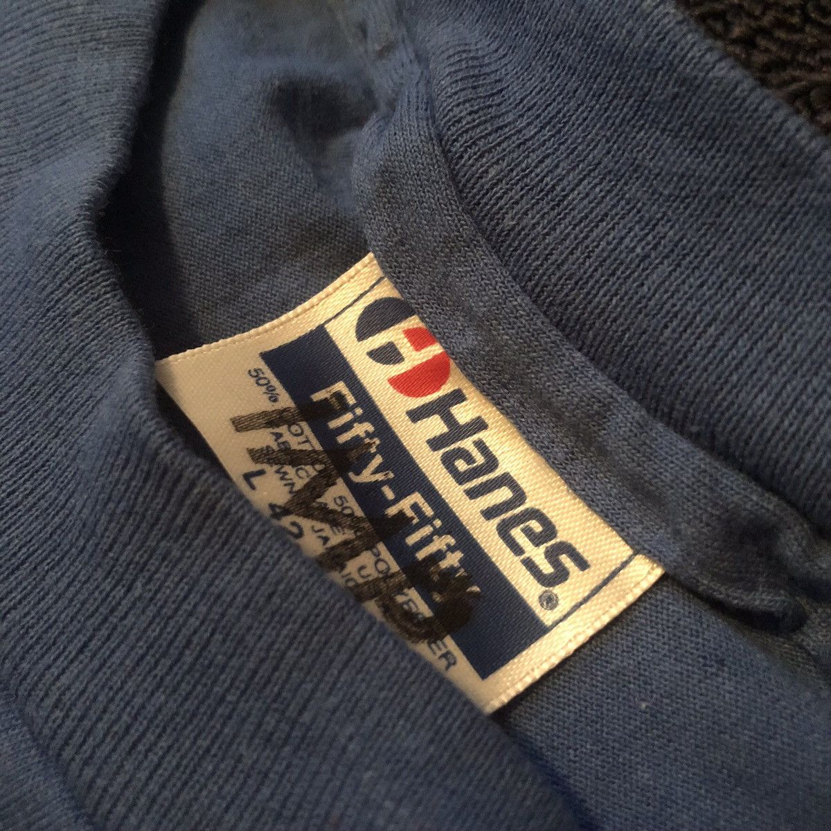 The Simpsons Vintage 90s Bart Simpson Dick Black Bart Tracy Blue Logo Tee Size US L / EU 52-54 / 3 - 5 Thumbnail