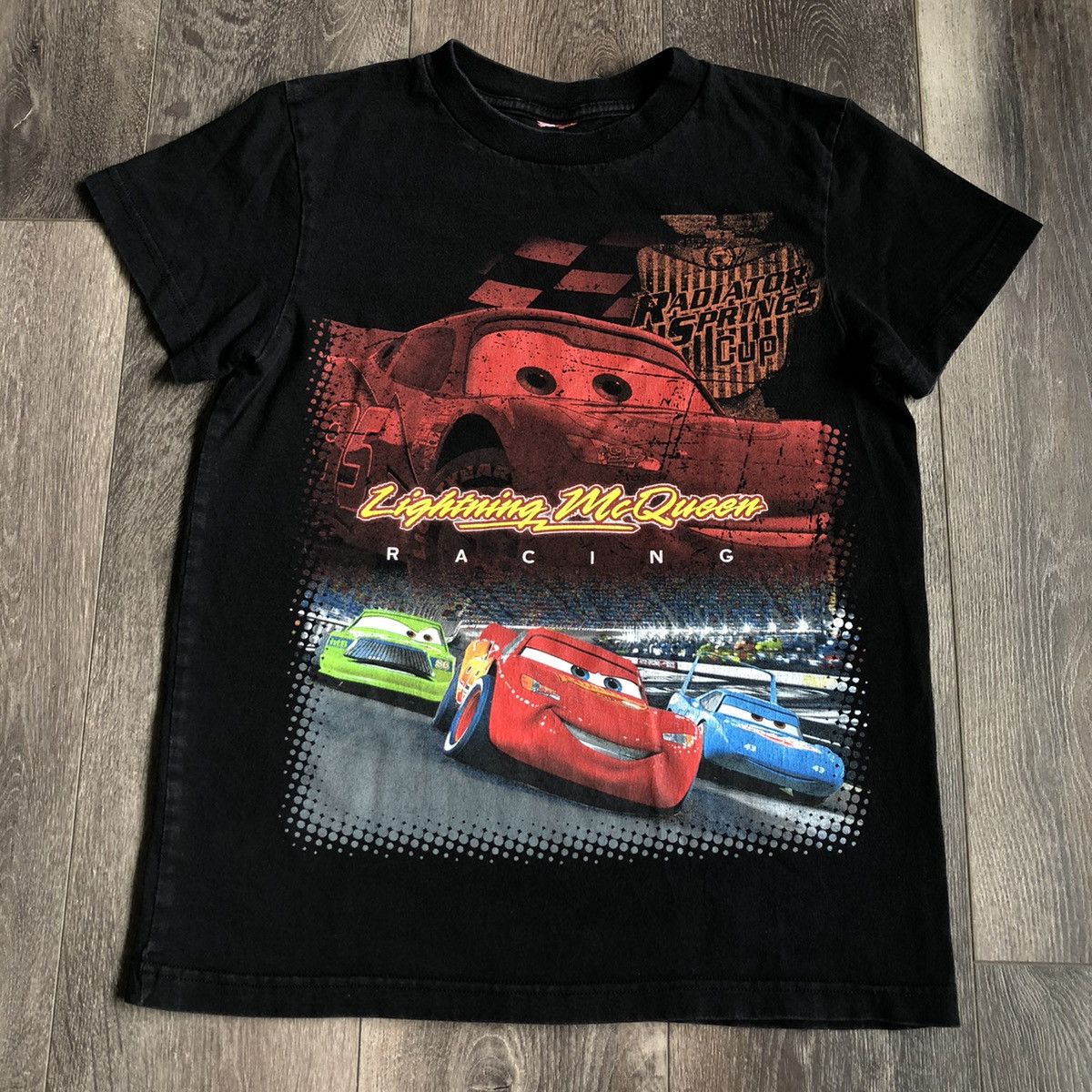 Disney Vintage 2000s Cars Lightning McQueen Racing Graphic Logo Tee Size US XS / EU 42 / 0 - 1 Thumbnail