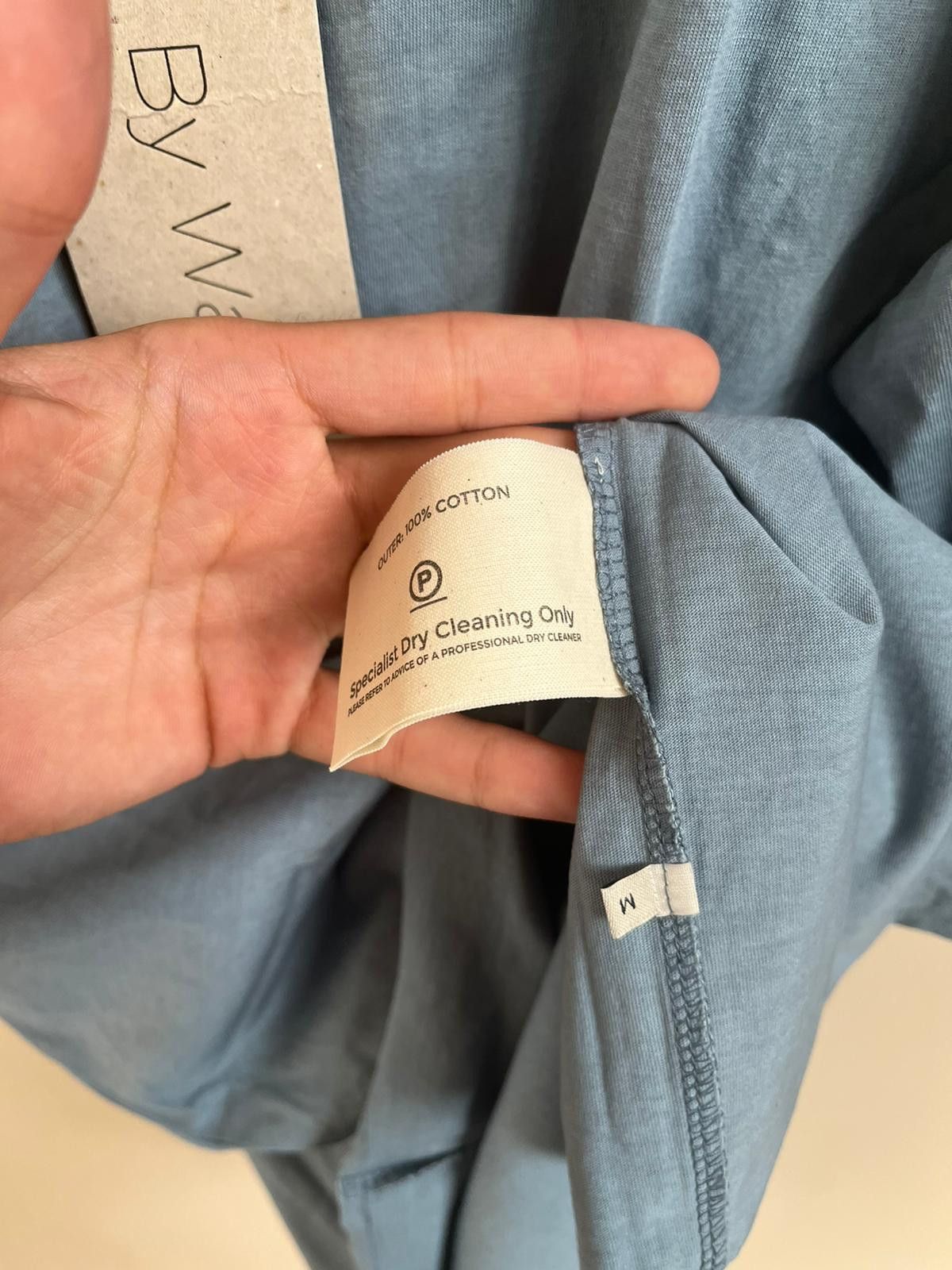 By Walid Regular Tee, SS in Steel Size US M / EU 48-50 / 2 - 9 Thumbnail