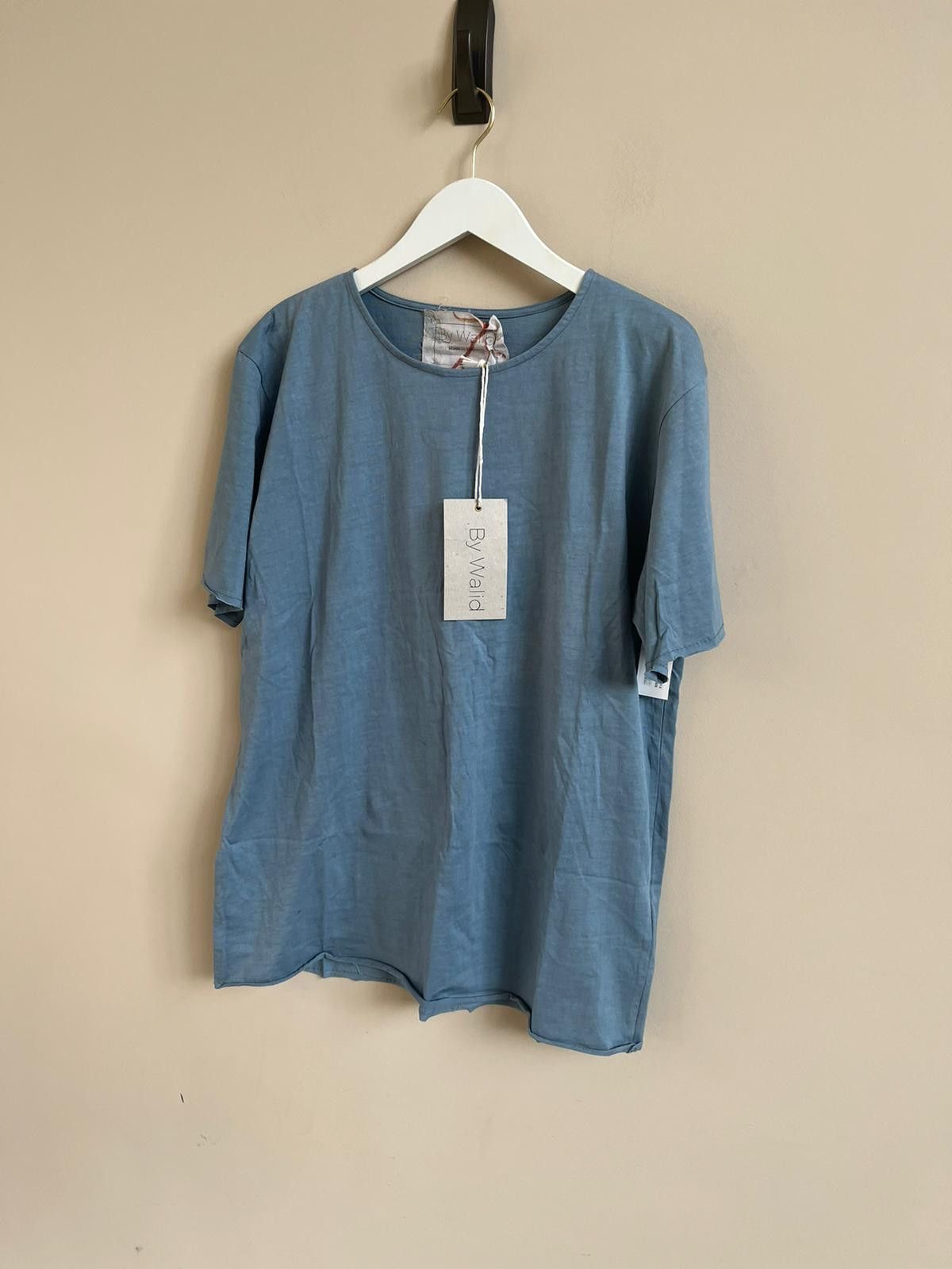 By Walid Regular Tee, SS in Steel Size US M / EU 48-50 / 2 - 7 Thumbnail