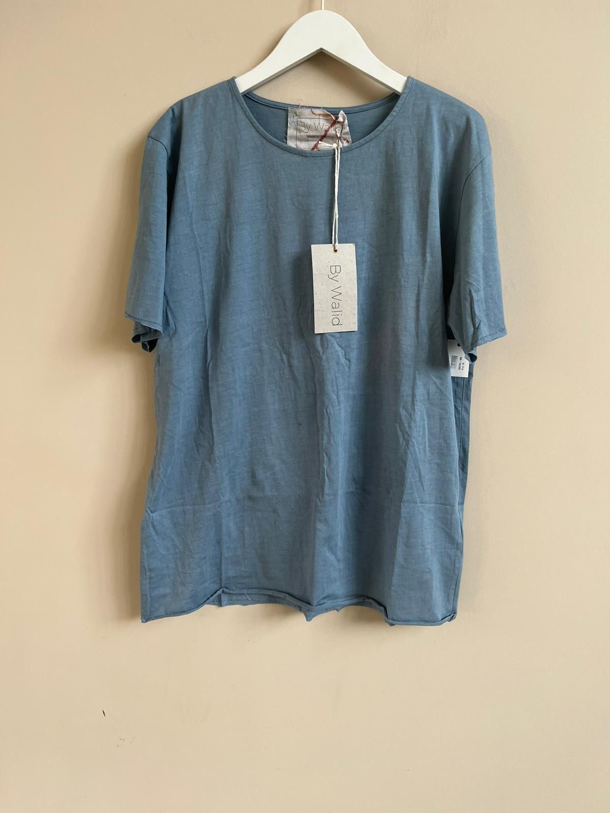 By Walid Regular Tee, SS in Steel Size US M / EU 48-50 / 2 - 4 Thumbnail