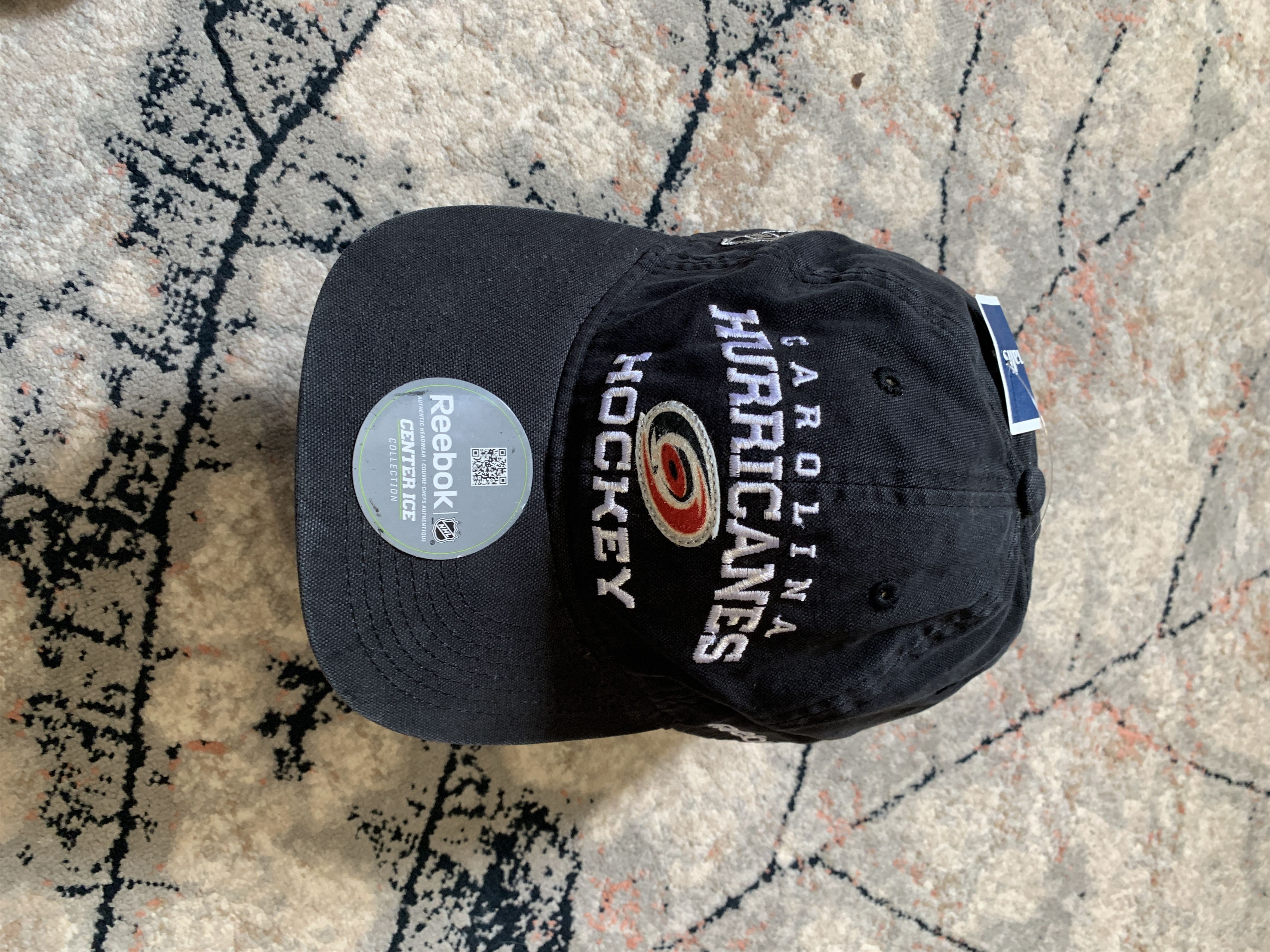 NHL × Reebok Reebok NHL Carolina Hurricanes Hockey Cap Size ONE SIZE - 2 Thumbnail