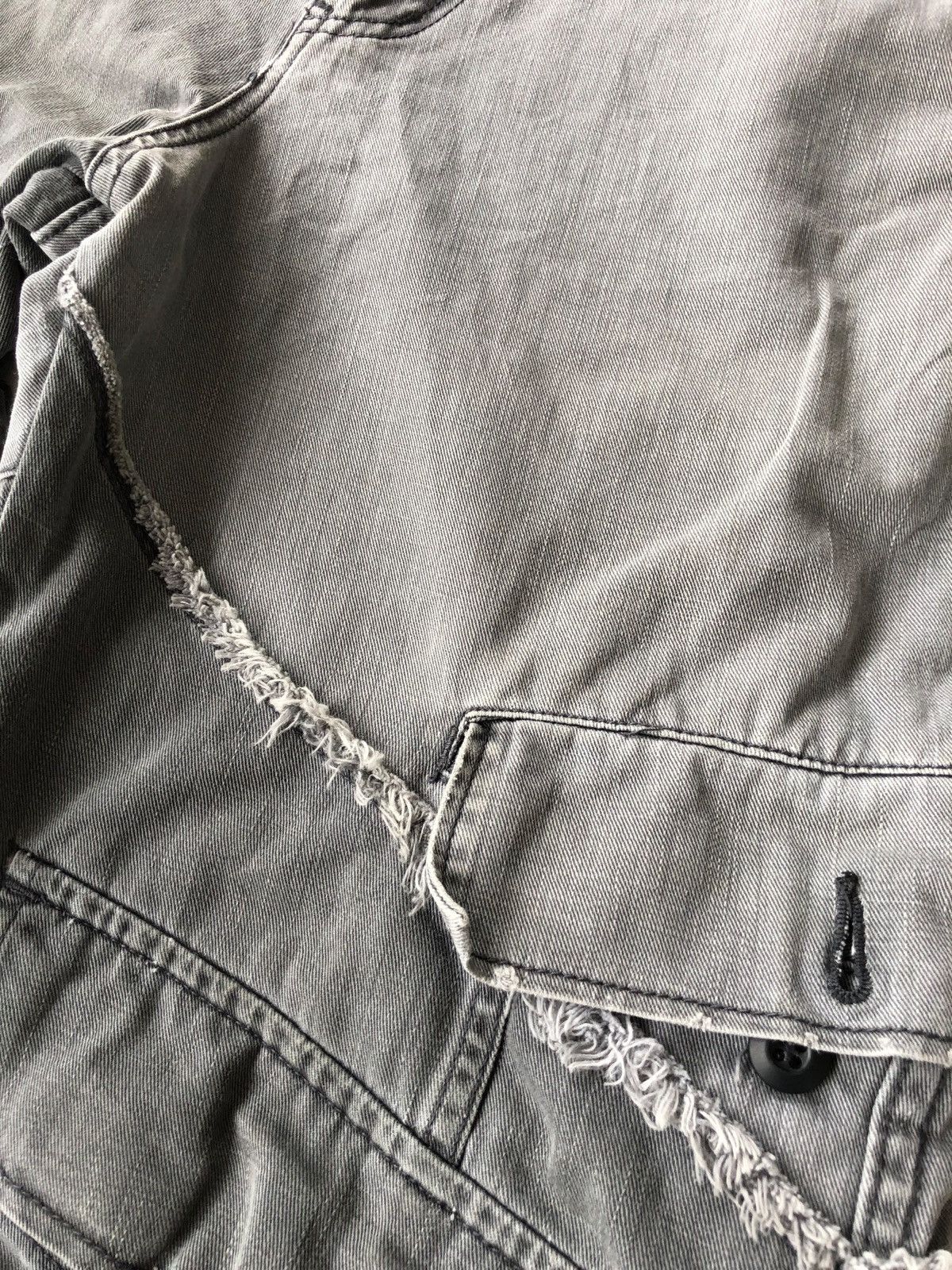 General Research Complete Finesse 🇯🇵 Patchwork Crafted Baggy Cargo Pants Size US 29 - 6 Thumbnail