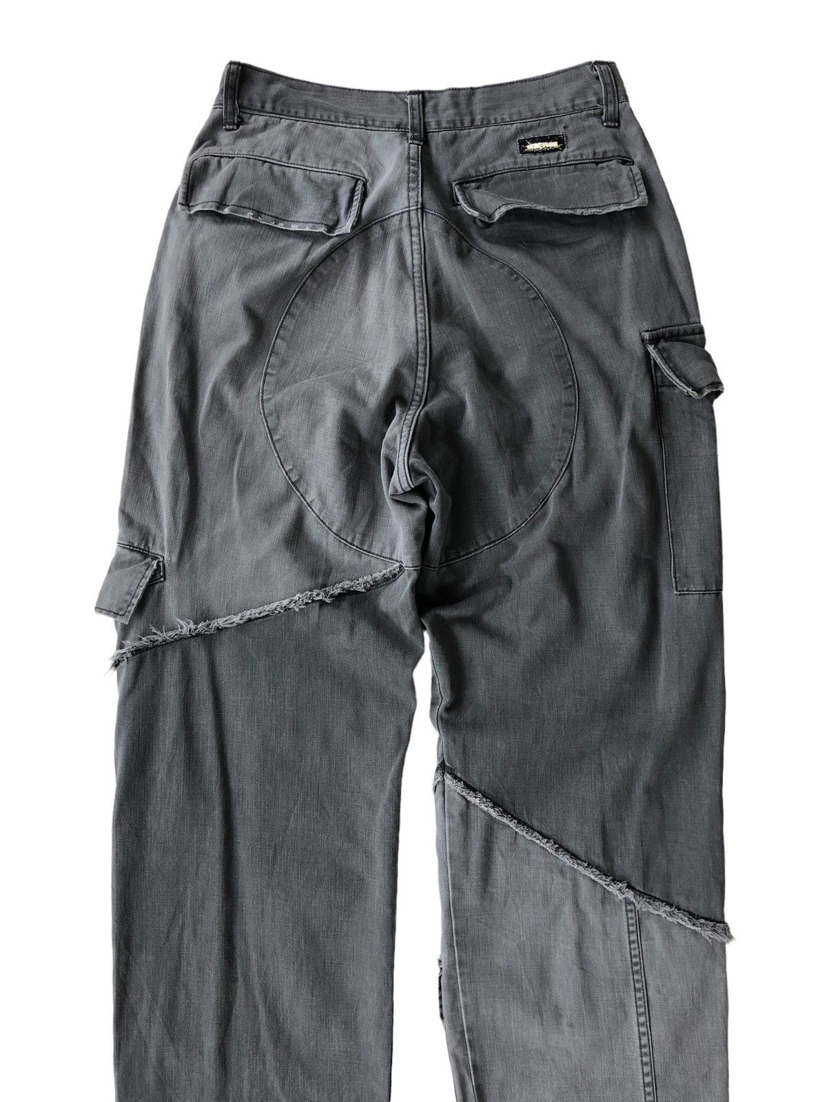 General Research Complete Finesse 🇯🇵 Patchwork Crafted Baggy Cargo Pants Size US 29 - 8 Thumbnail