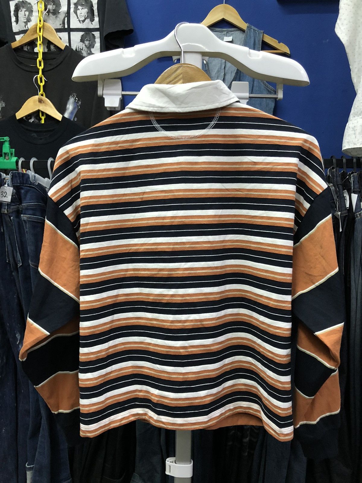 Japanese Brand NIKO AND cropped tee stripes rare Size US L / EU 52-54 / 3 - 2 Thumbnail