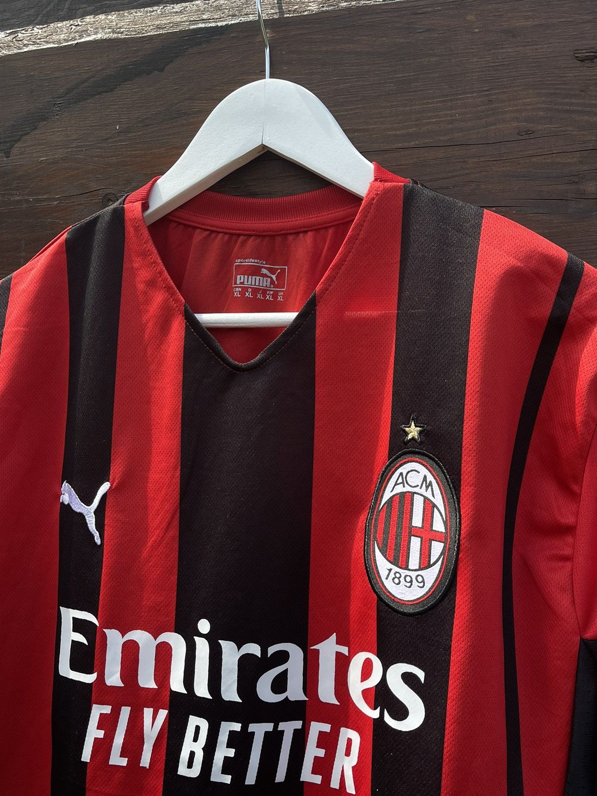 Puma 2021/2022 Puma Milan Ibrahimovic soccer jersey Size US XL / EU 56 / 4 - 12 Thumbnail