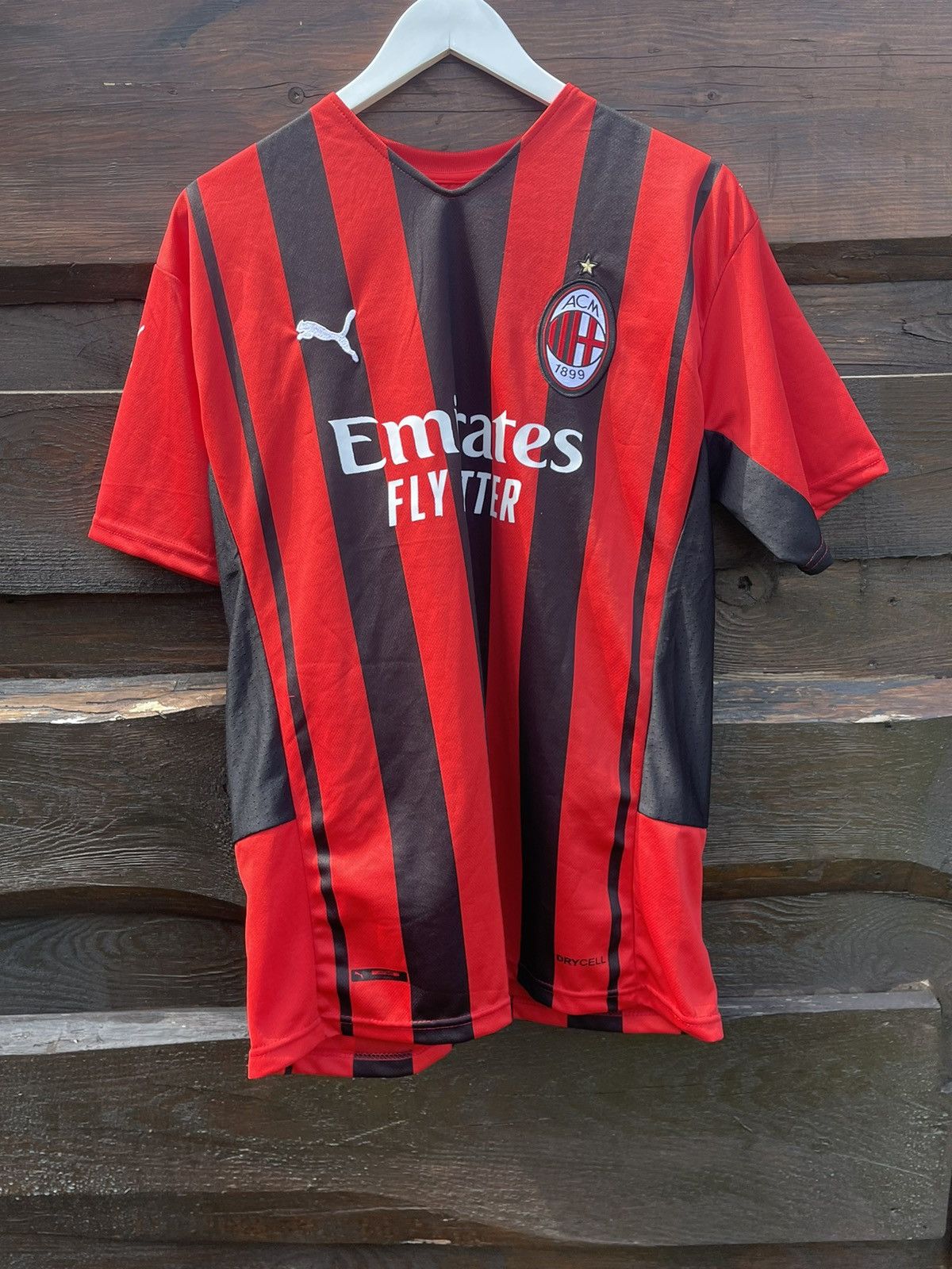 Puma 2021/2022 Puma Milan Ibrahimovic soccer jersey Size US XL / EU 56 / 4 - 6 Thumbnail