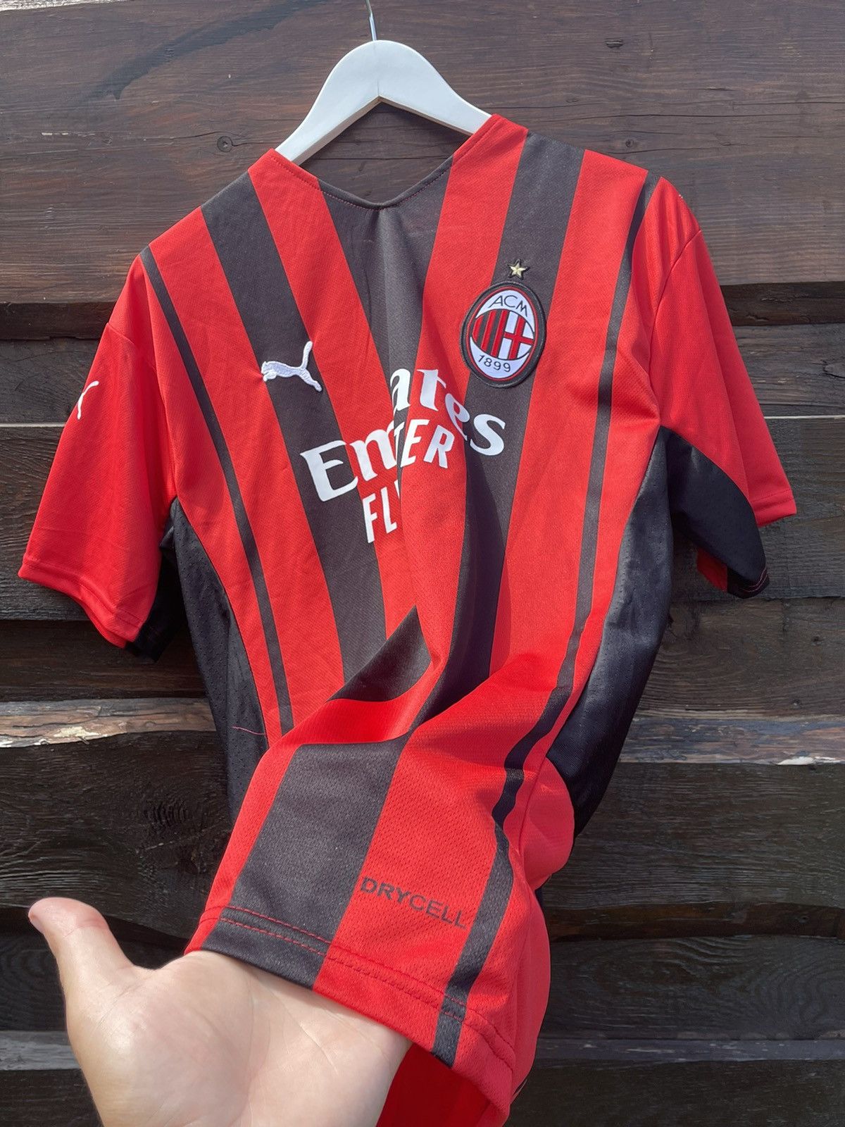 Puma 2021/2022 Puma Milan Ibrahimovic soccer jersey Size US XL / EU 56 / 4 - 8 Thumbnail