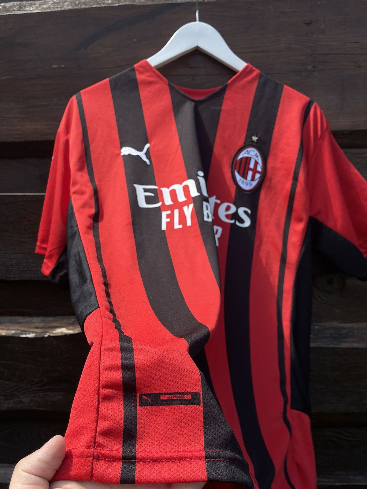 Puma 2021/2022 Puma Milan Ibrahimovic soccer jersey Size US XL / EU 56 / 4 - 7 Thumbnail