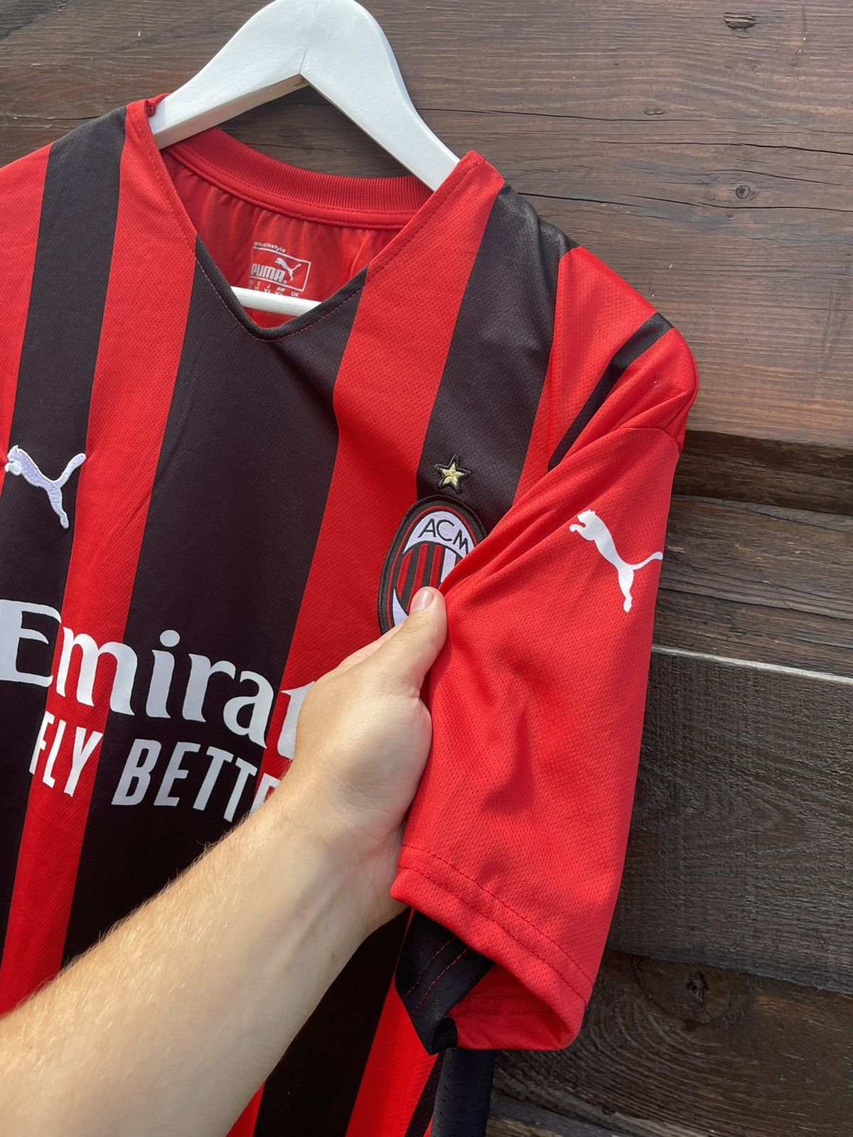 Puma 2021/2022 Puma Milan Ibrahimovic soccer jersey Size US XL / EU 56 / 4 - 10 Thumbnail