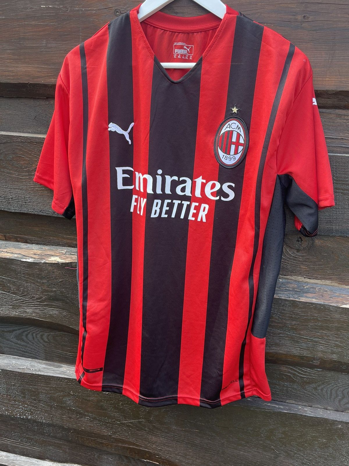 Puma 2021/2022 Puma Milan Ibrahimovic soccer jersey Size US XL / EU 56 / 4 - 9 Thumbnail