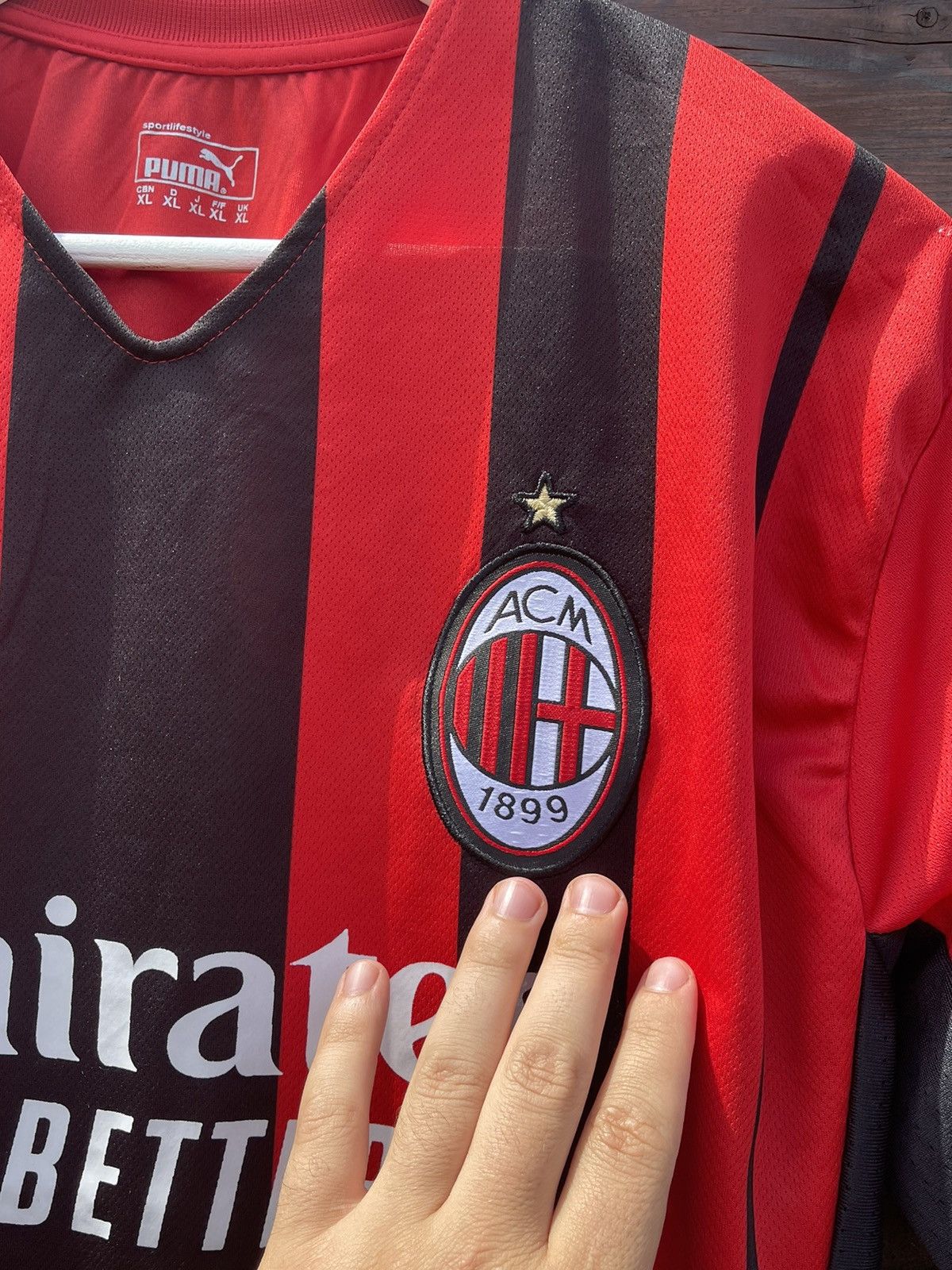 Puma 2021/2022 Puma Milan Ibrahimovic soccer jersey Size US XL / EU 56 / 4 - 13 Thumbnail
