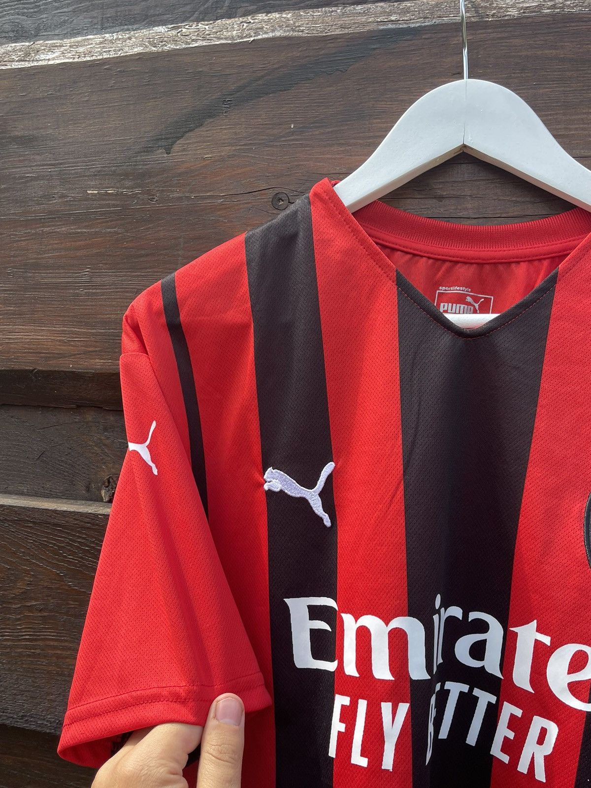 Puma 2021/2022 Puma Milan Ibrahimovic soccer jersey Size US XL / EU 56 / 4 - 11 Thumbnail