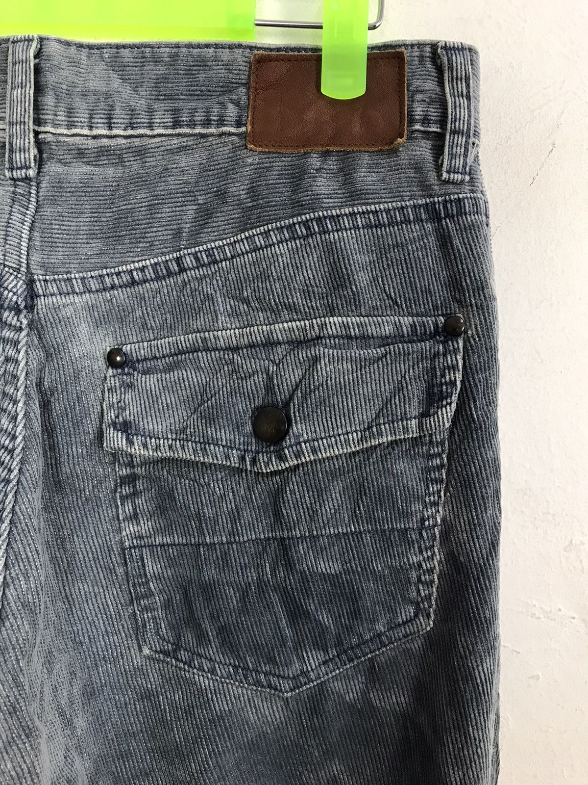 ABAHOUSE × Vintage Vintage 90s Aba House Corduroy Denim Jeans Size US 30 / EU 46 - 3 Thumbnail