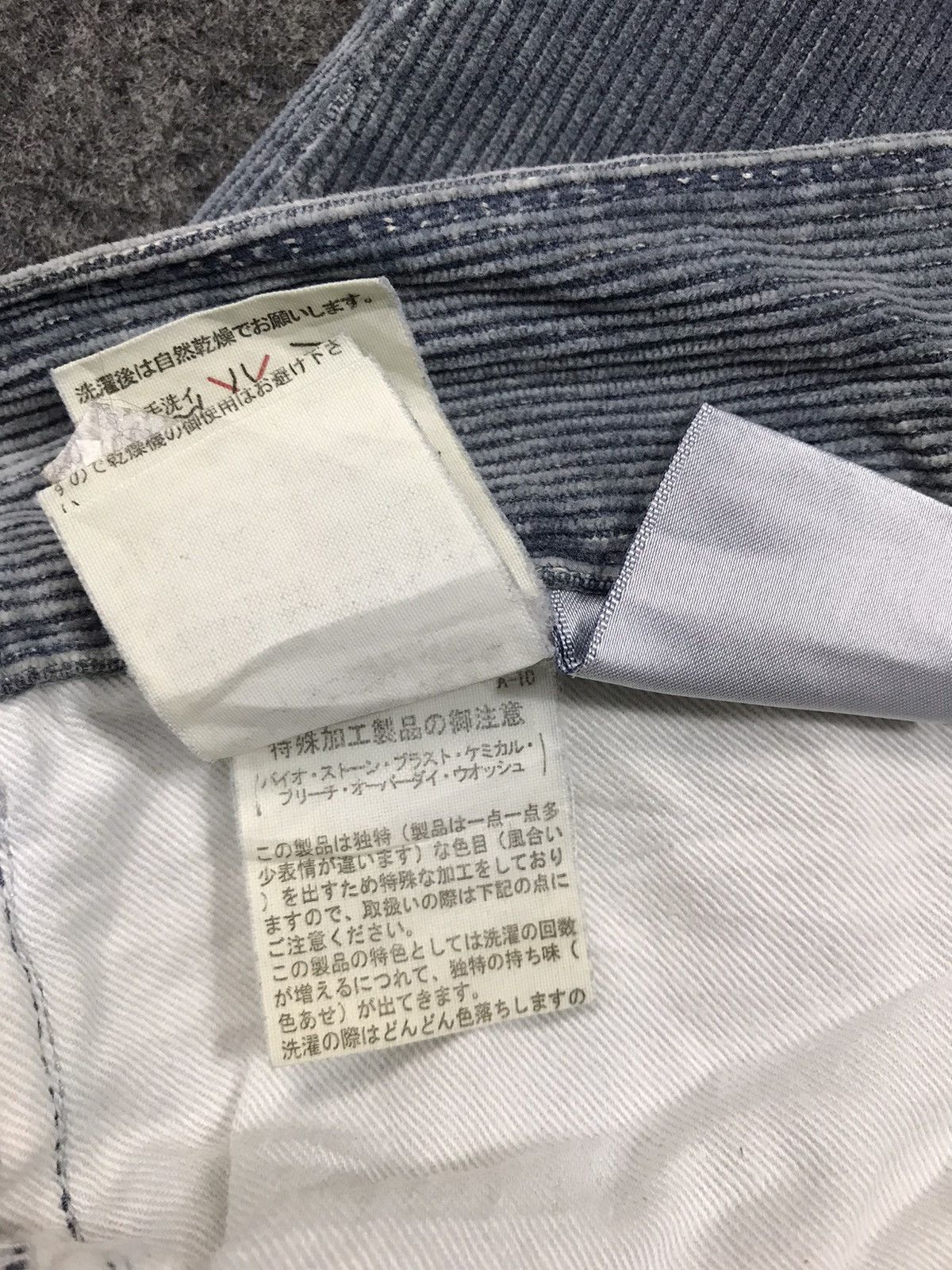 ABAHOUSE × Vintage Vintage 90s Aba House Corduroy Denim Jeans Size US 30 / EU 46 - 8 Thumbnail