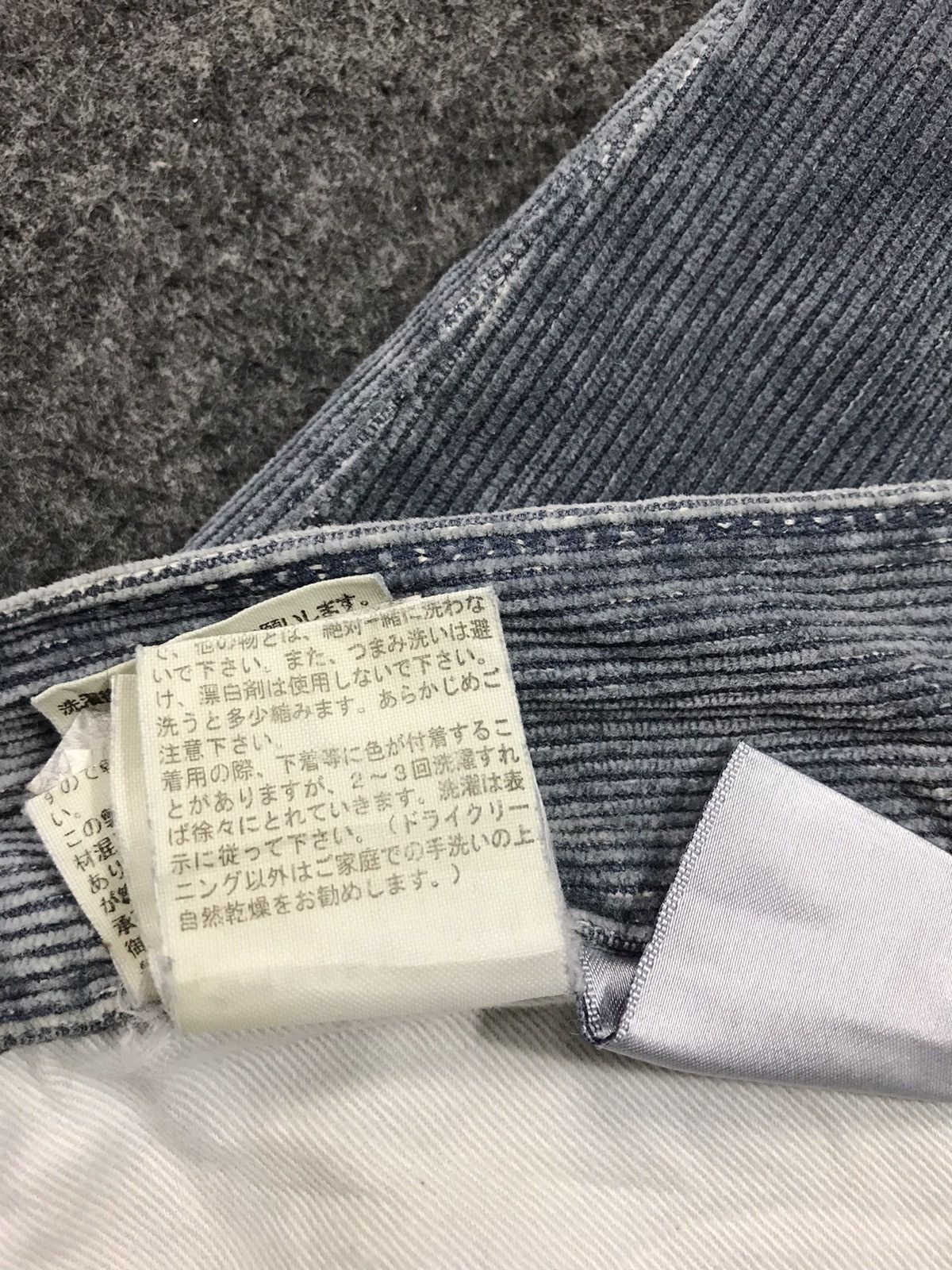 ABAHOUSE × Vintage Vintage 90s Aba House Corduroy Denim Jeans Size US 30 / EU 46 - 9 Thumbnail