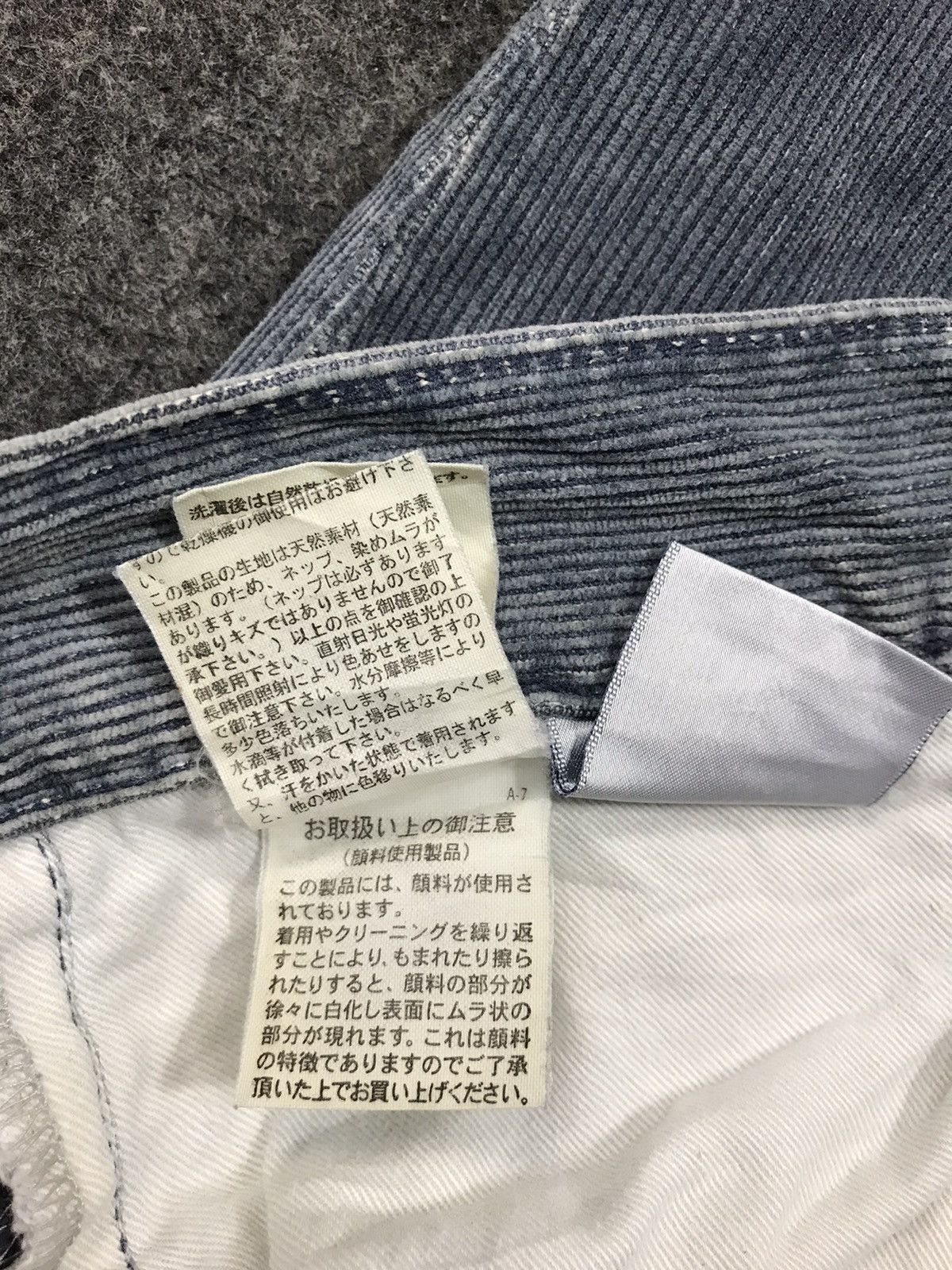 ABAHOUSE × Vintage Vintage 90s Aba House Corduroy Denim Jeans Size US 30 / EU 46 - 7 Thumbnail