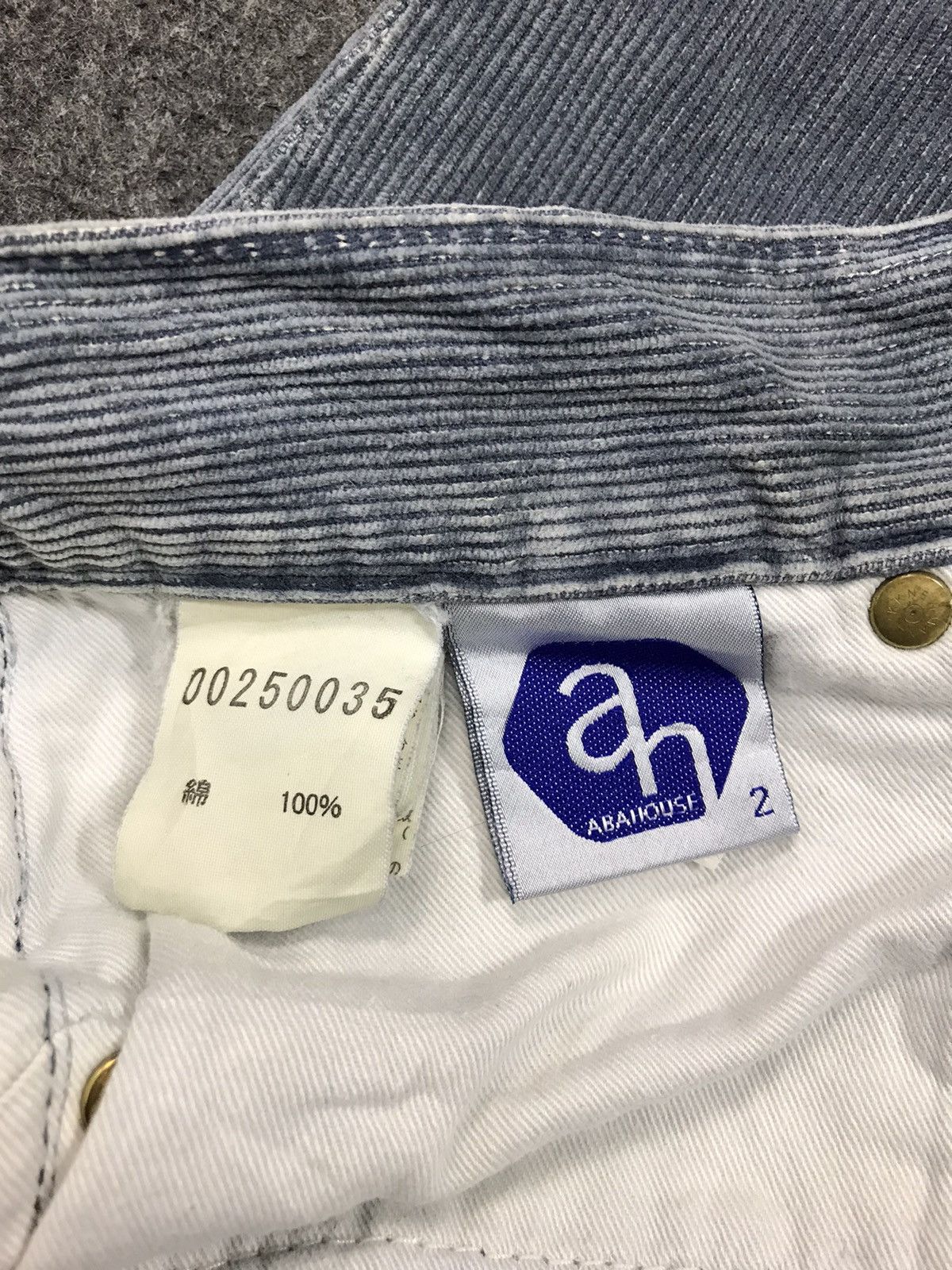 ABAHOUSE × Vintage Vintage 90s Aba House Corduroy Denim Jeans Size US 30 / EU 46 - 5 Thumbnail