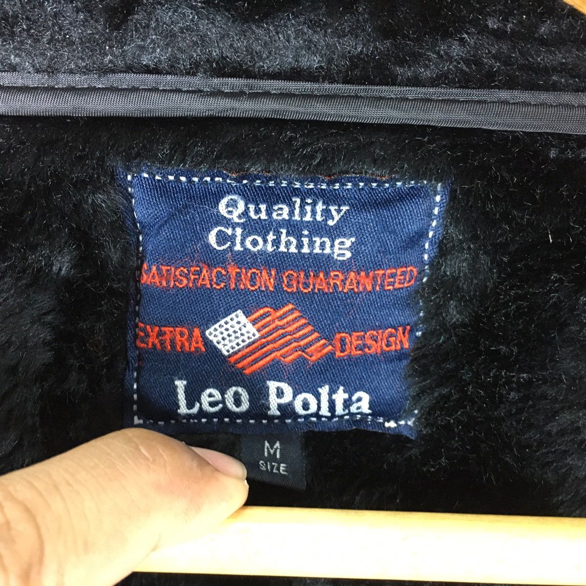 Vintage Vintage Leo Polta Leather Jacket Nice Design Winter Jacket Size US M / EU 48-50 / 2 - 7 Thumbnail