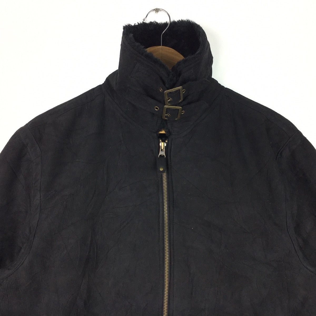 Vintage Vintage Leo Polta Leather Jacket Nice Design Winter Jacket Size US M / EU 48-50 / 2 - 2 Thumbnail