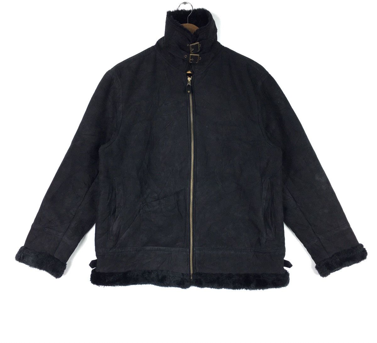 Vintage Vintage Leo Polta Leather Jacket Nice Design Winter Jacket Size US M / EU 48-50 / 2 - 1 Thumbnail