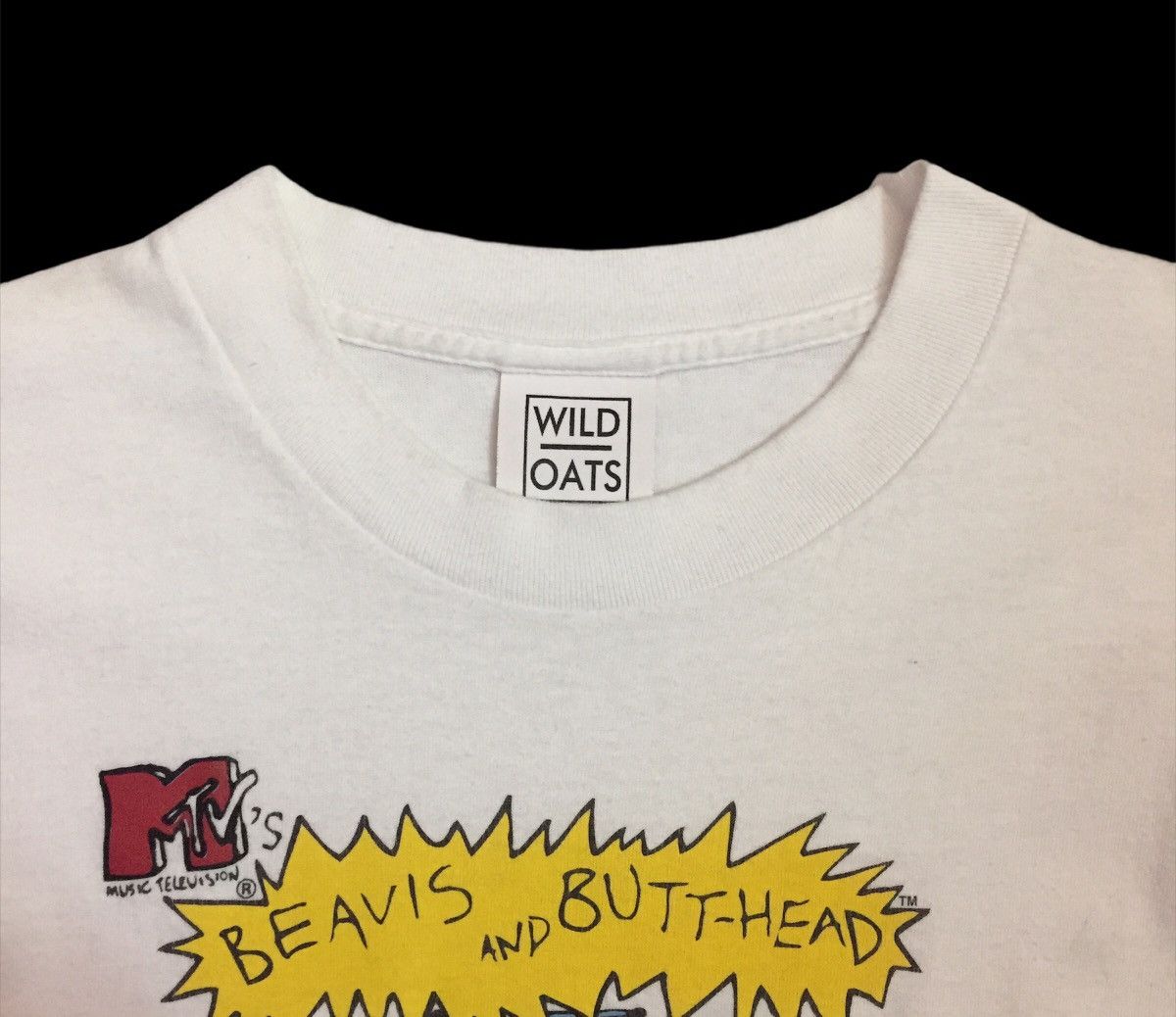 Cartoon Network VINTAGE 90s BEAVIS AND BUTTHEAD CARTOON TSHIRT Size US L / EU 52-54 / 3 - 7 Thumbnail