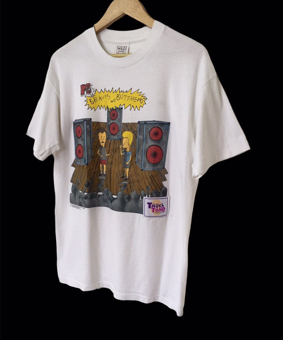 Cartoon Network VINTAGE 90s BEAVIS AND BUTTHEAD CARTOON TSHIRT Size US L / EU 52-54 / 3 - 2 Thumbnail
