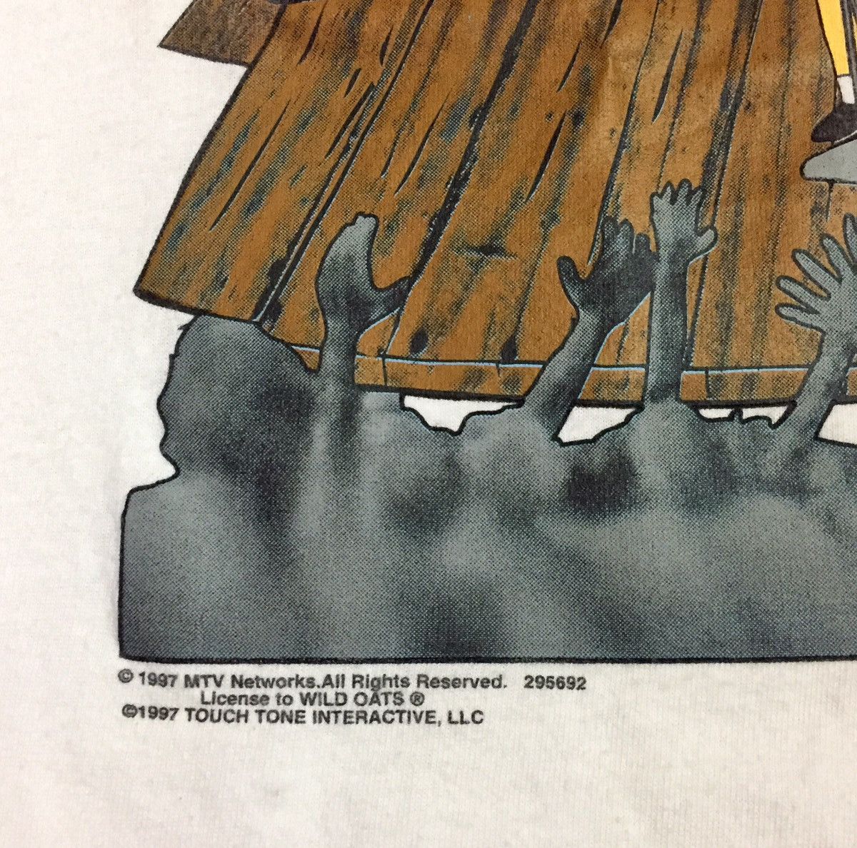 Cartoon Network VINTAGE 90s BEAVIS AND BUTTHEAD CARTOON TSHIRT Size US L / EU 52-54 / 3 - 4 Thumbnail