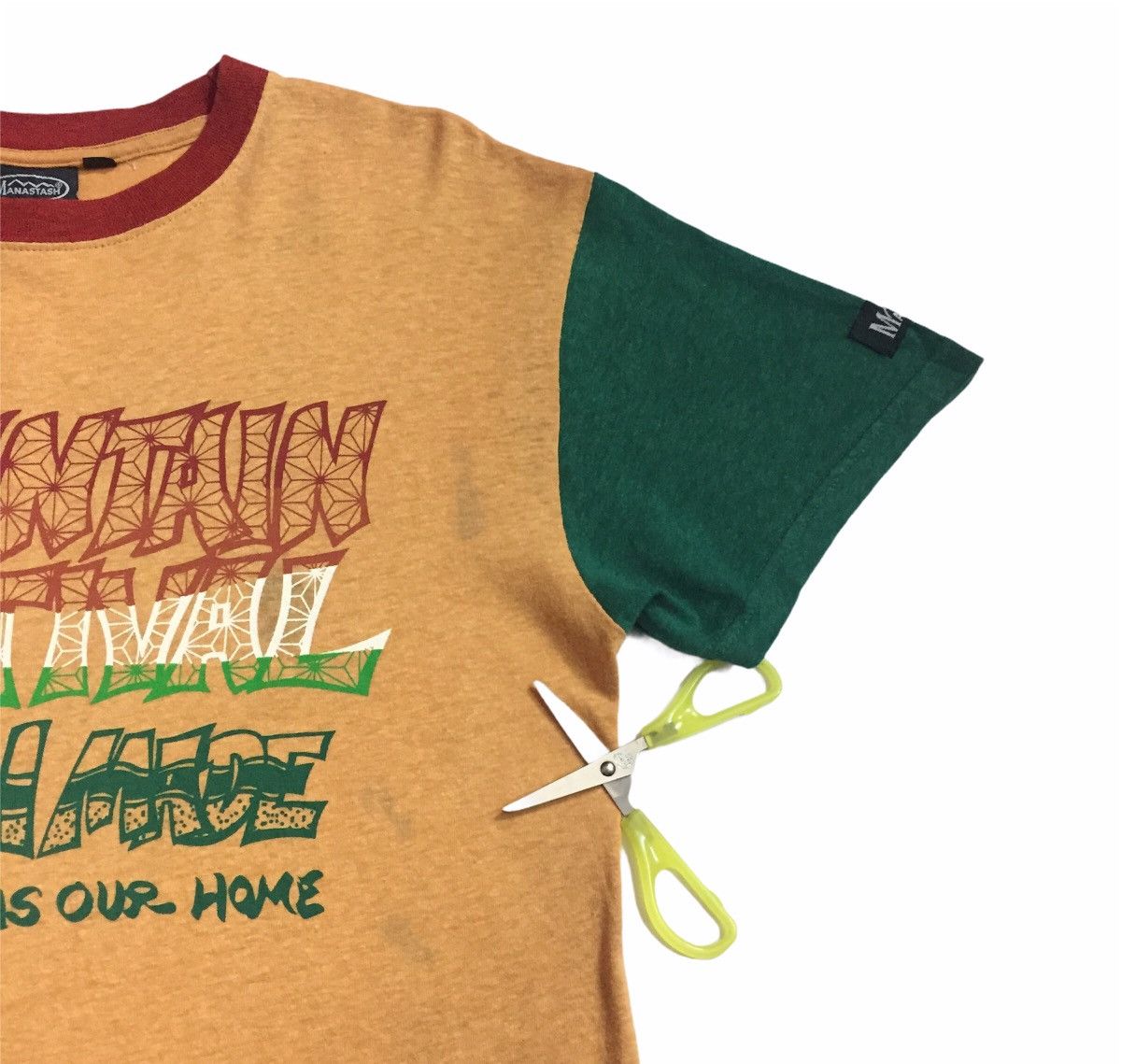Manastash MANATASH OUTDOOR HEMP PRODUCTS REGGAE RASTA COLOR TSHIRT Size US M / EU 48-50 / 2 - 9 Thumbnail