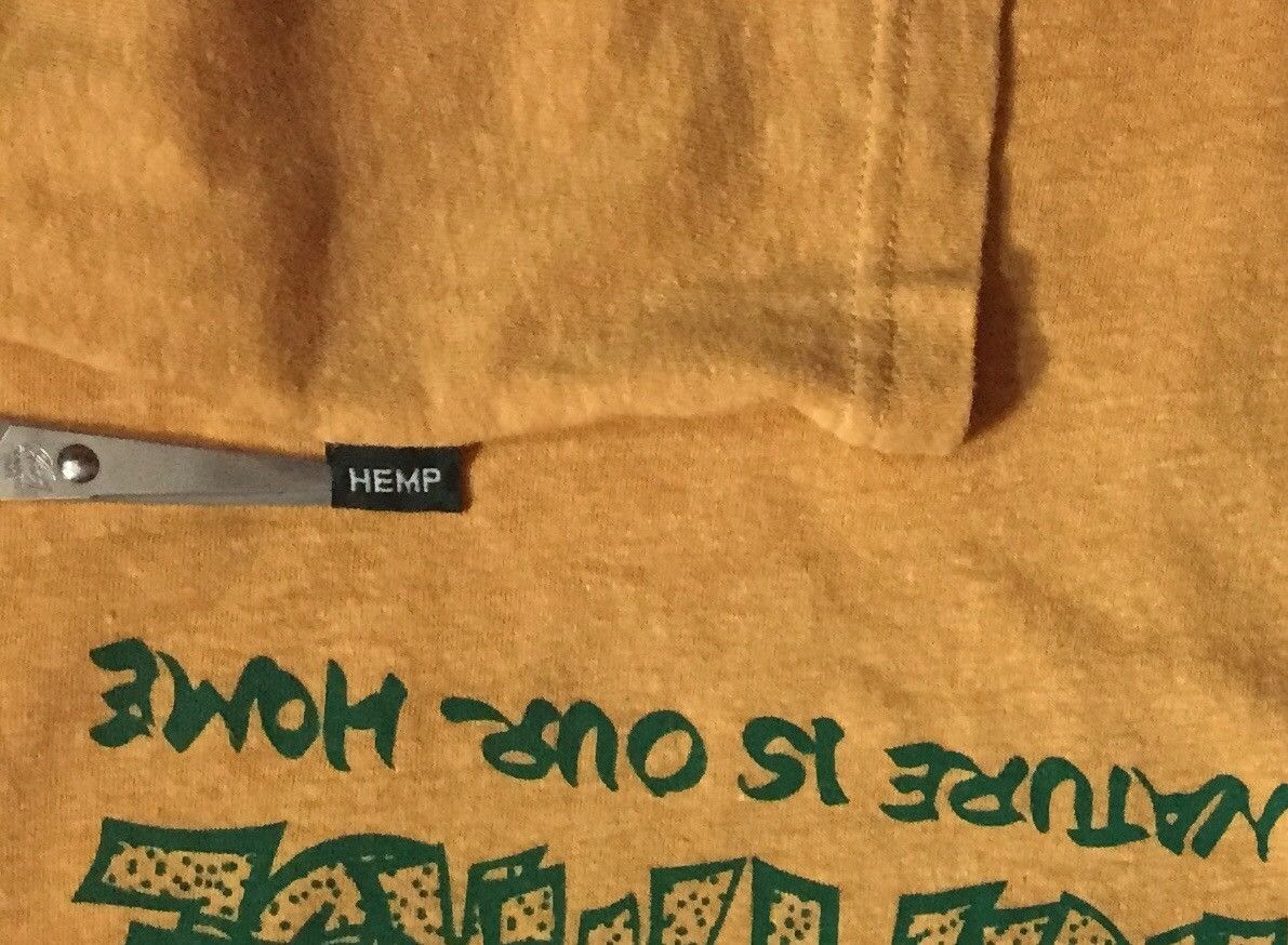 Manastash MANATASH OUTDOOR HEMP PRODUCTS REGGAE RASTA COLOR TSHIRT Size US M / EU 48-50 / 2 - 5 Thumbnail