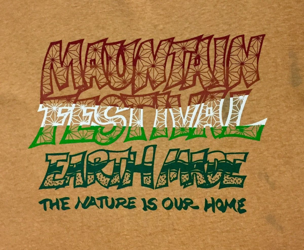 Manastash MANATASH OUTDOOR HEMP PRODUCTS REGGAE RASTA COLOR TSHIRT Size US M / EU 48-50 / 2 - 4 Thumbnail