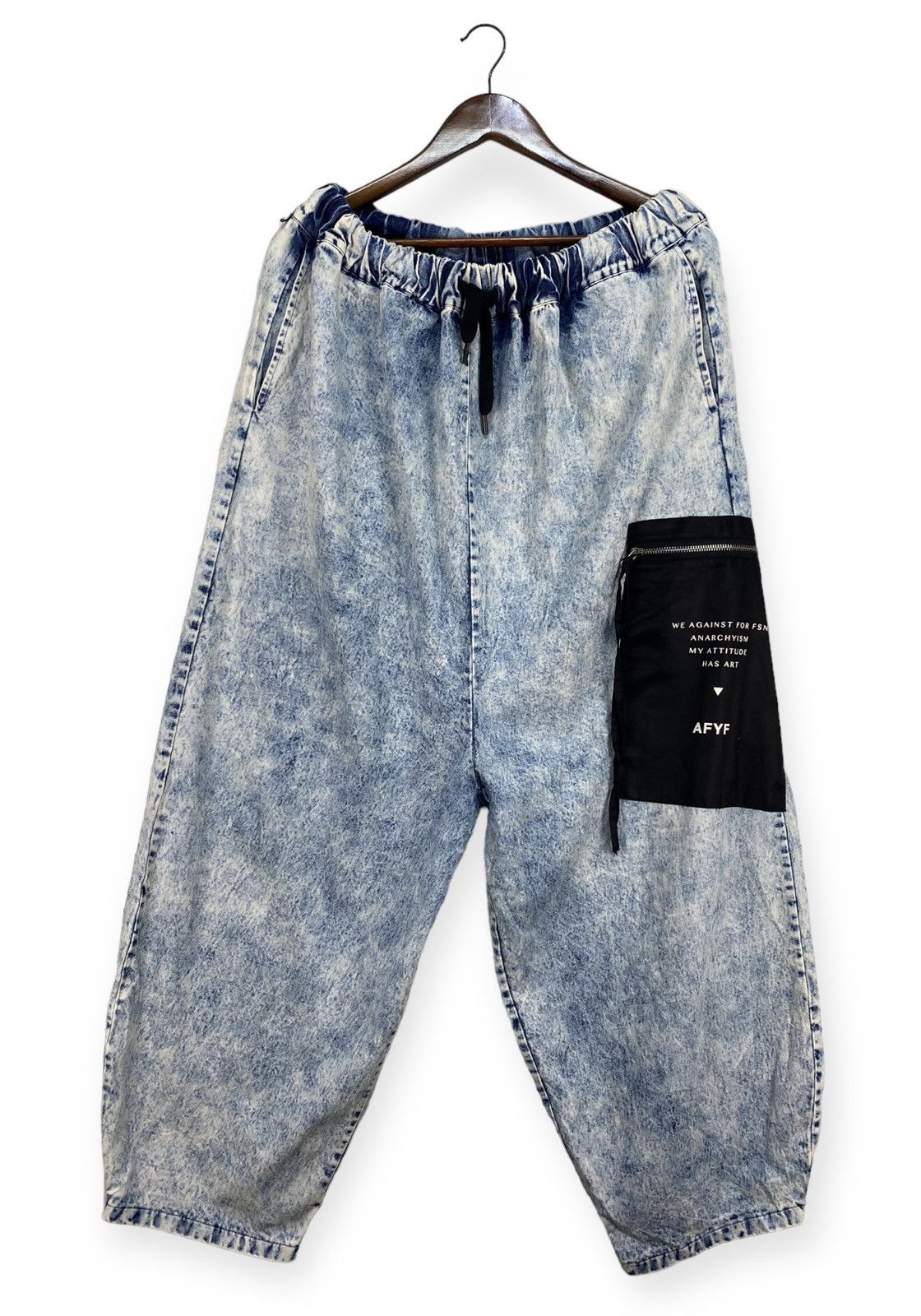 Japanese Brand Rovtski Afyf Baggy Pants Size US 34 / EU 50 - 1 Thumbnail