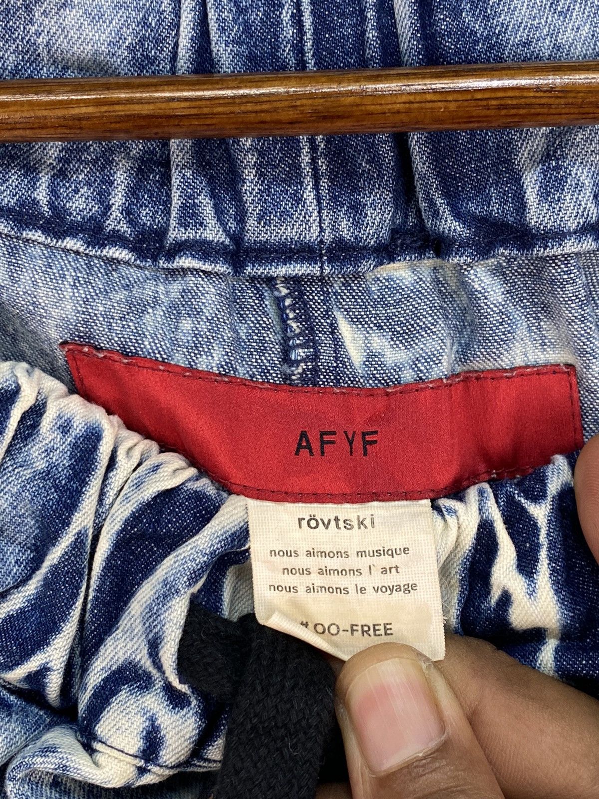 Japanese Brand Rovtski Afyf Baggy Pants Size US 34 / EU 50 - 6 Thumbnail