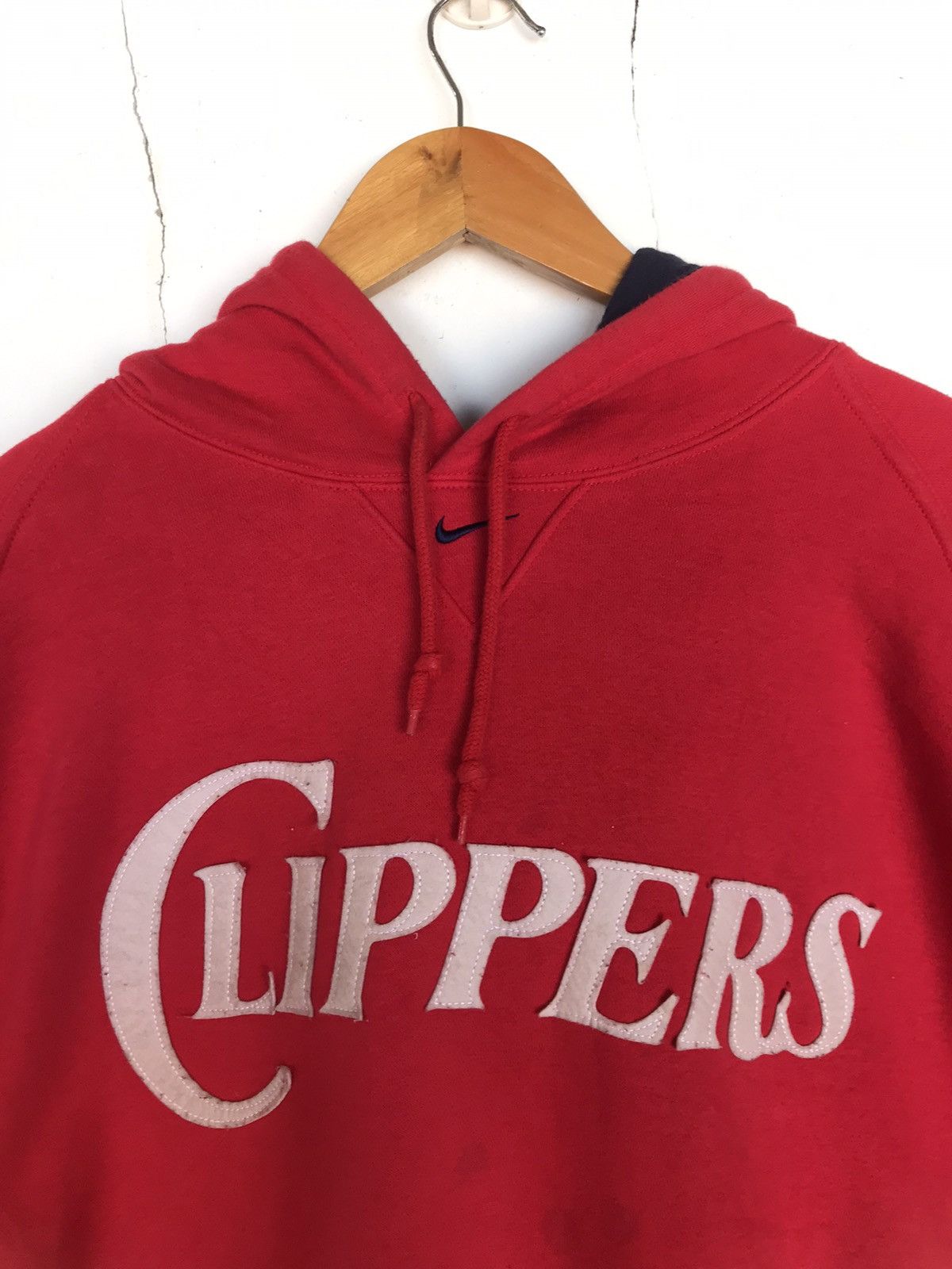Nike Nike Center Swoosh Hoodie LA Clippers Team Vintage Y2K Size US XXL / EU 58 / 5 - 7 Thumbnail