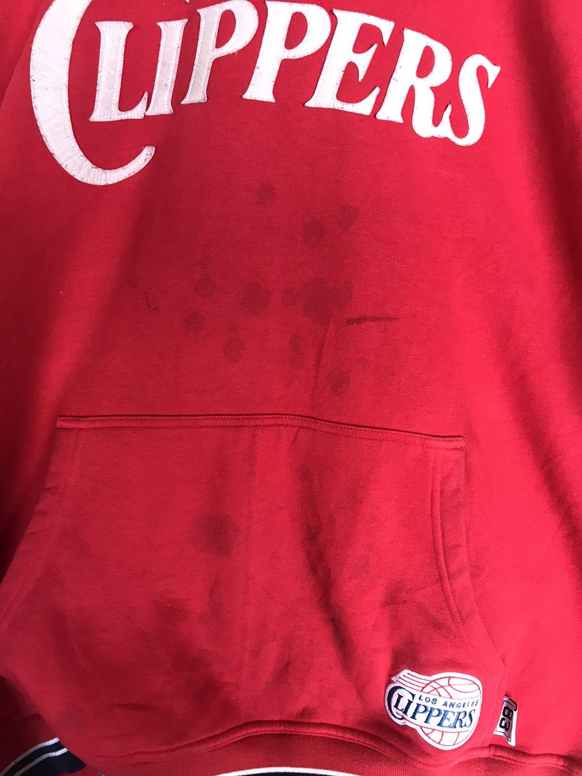 Nike Nike Center Swoosh Hoodie LA Clippers Team Vintage Y2K Size US XXL / EU 58 / 5 - 8 Thumbnail