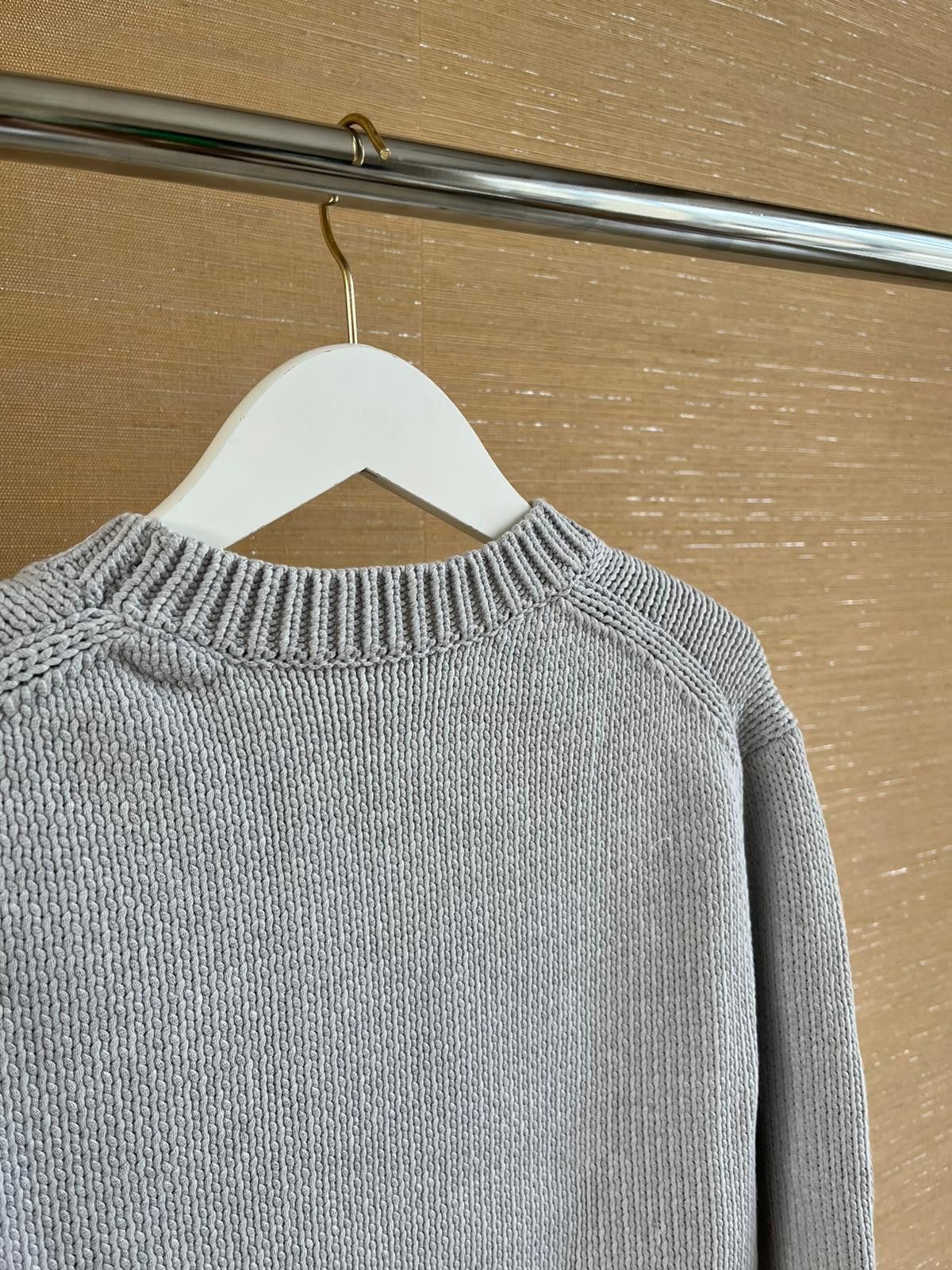 Helmut Lang Reflect Nylon Panel Pullover in Grey Melange Size US L / EU 52-54 / 3 - 14 Thumbnail