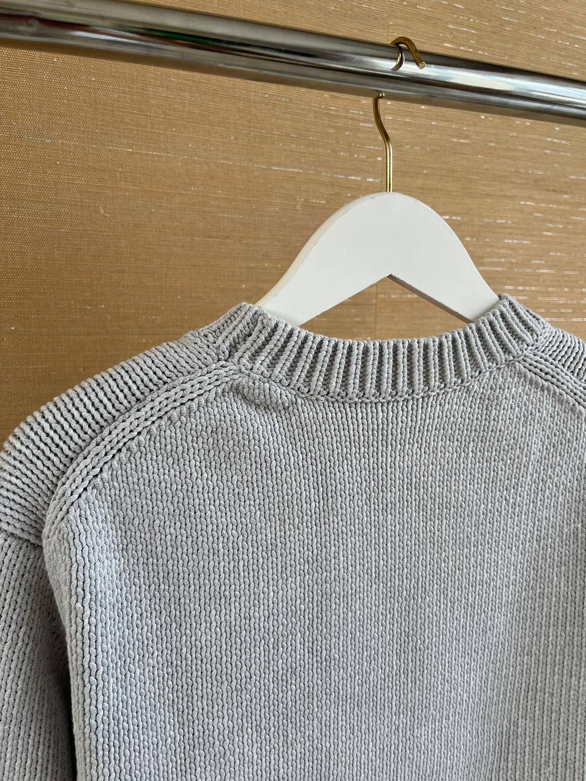 Helmut Lang Reflect Nylon Panel Pullover in Grey Melange Size US L / EU 52-54 / 3 - 15 Thumbnail