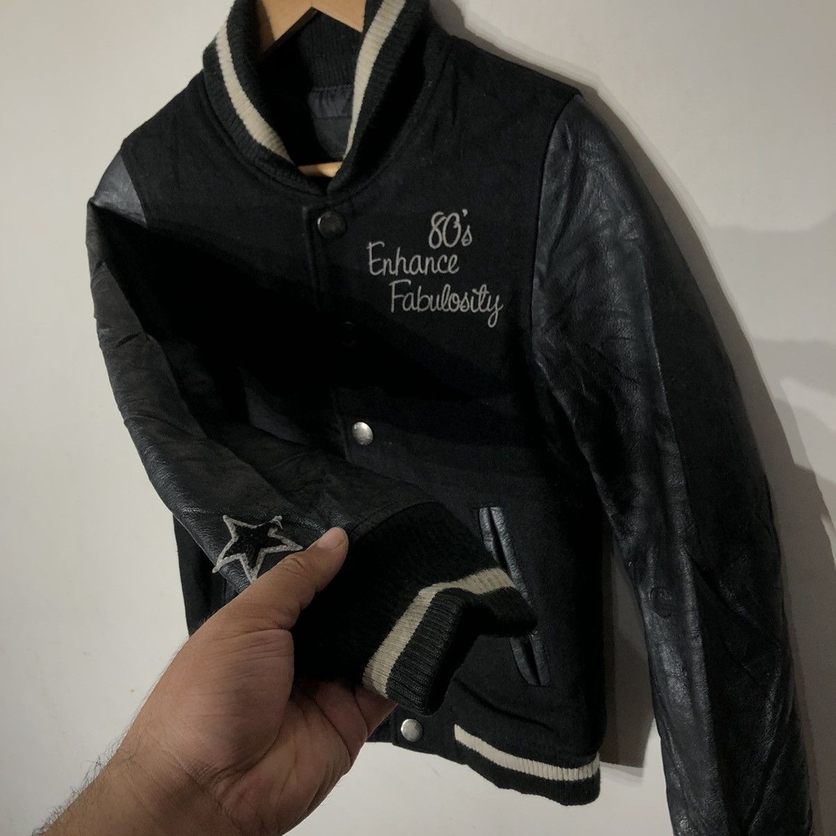 Japanese Brand VARSITY JACKET MOUSSY FABRIC OF JAPAN Size US S / EU 44-46 / 1 - 5 Thumbnail