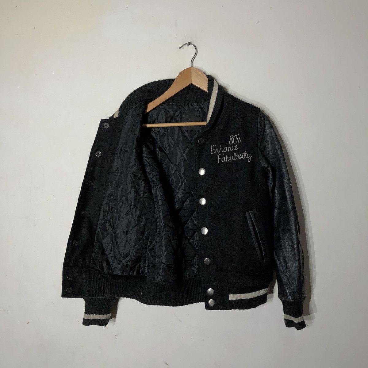 Japanese Brand VARSITY JACKET MOUSSY FABRIC OF JAPAN Size US S / EU 44-46 / 1 - 9 Thumbnail