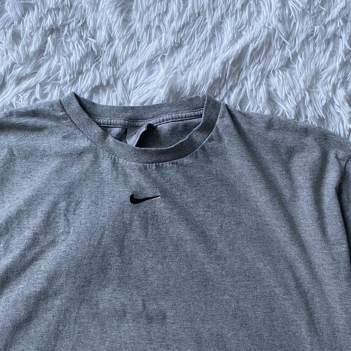 Nike Nike Center Swoosh Tee Boxy Fit Y2k Vintage Streetwear Size US L / EU 52-54 / 3 - 3 Thumbnail