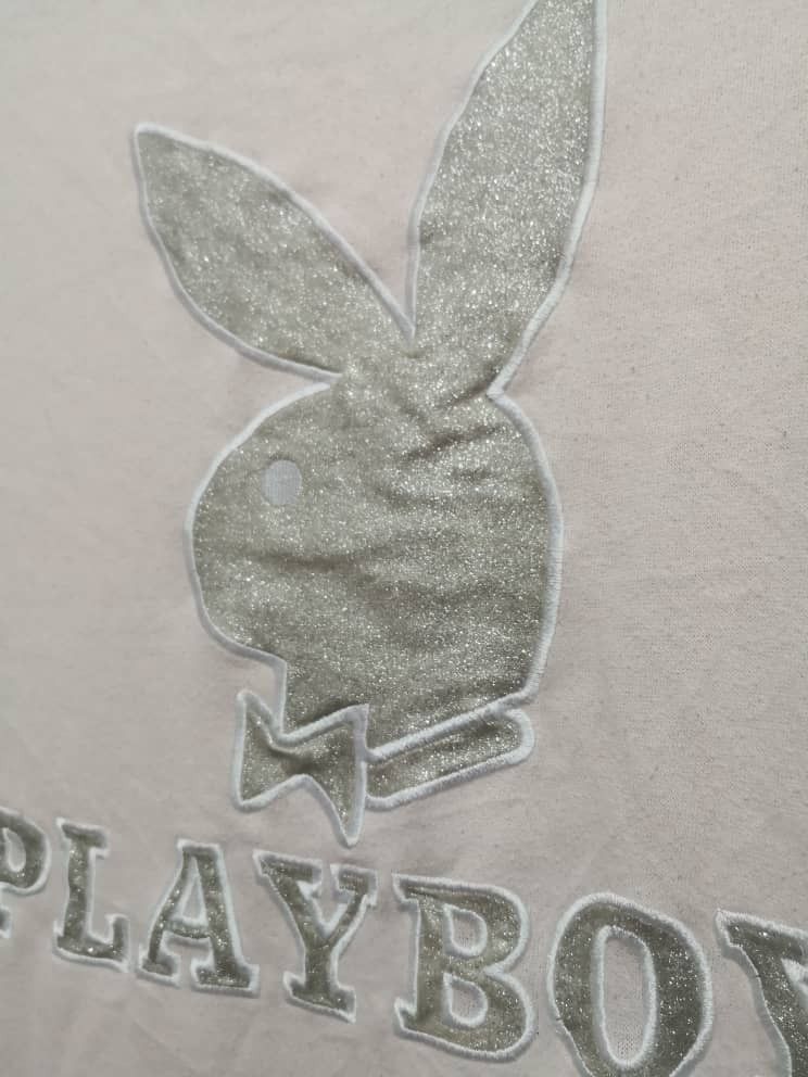 Playboy Playboy Embroidered with Glitter effect Size US L / EU 52-54 / 3 - 3 Thumbnail