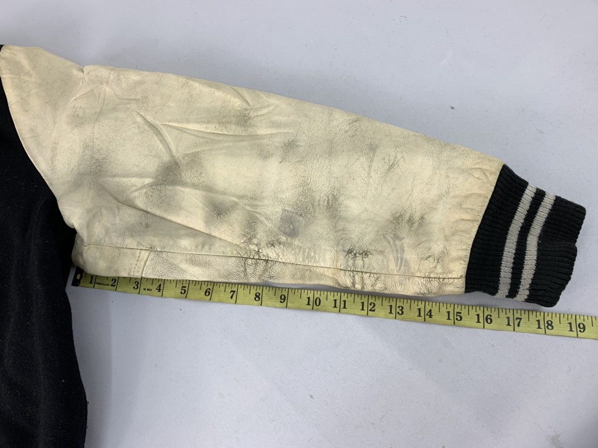 Genuine Leather 80s AYJ Canada Sportswear Jackson Leather Sleeve Jacket Size US L / EU 52-54 / 3 - 10 Thumbnail