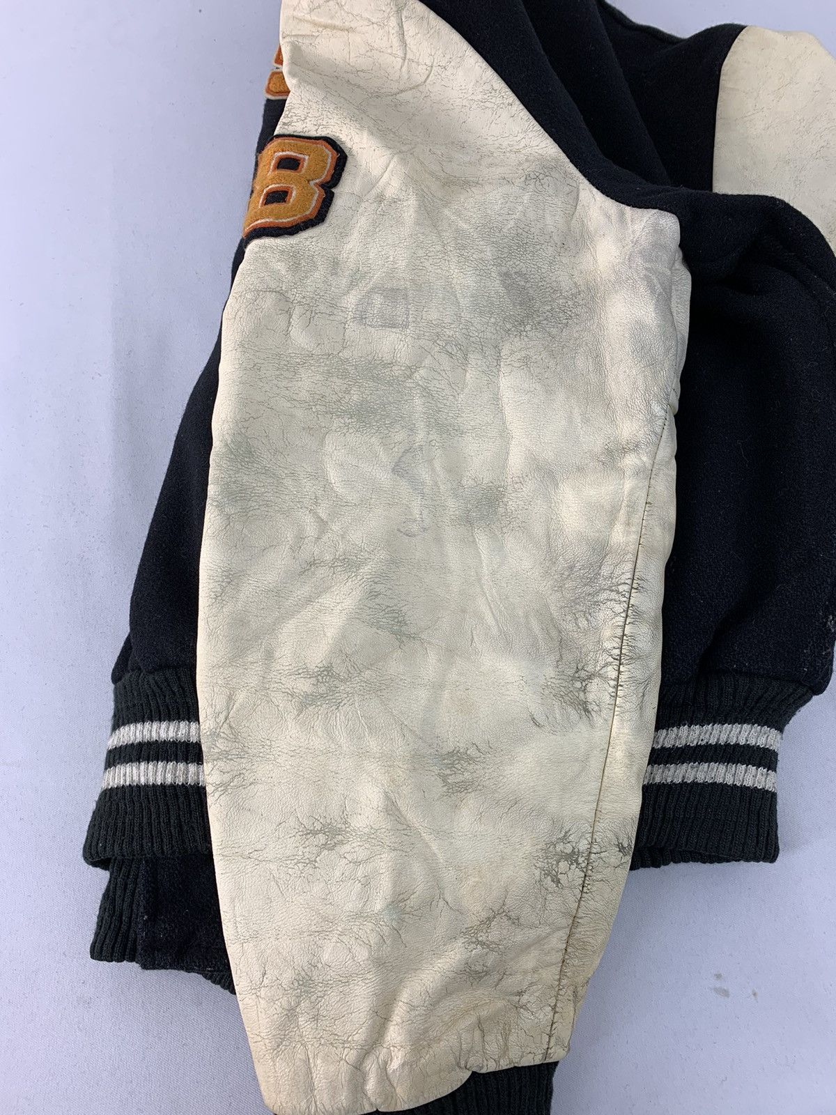 Genuine Leather 80s AYJ Canada Sportswear Jackson Leather Sleeve Jacket Size US L / EU 52-54 / 3 - 12 Thumbnail