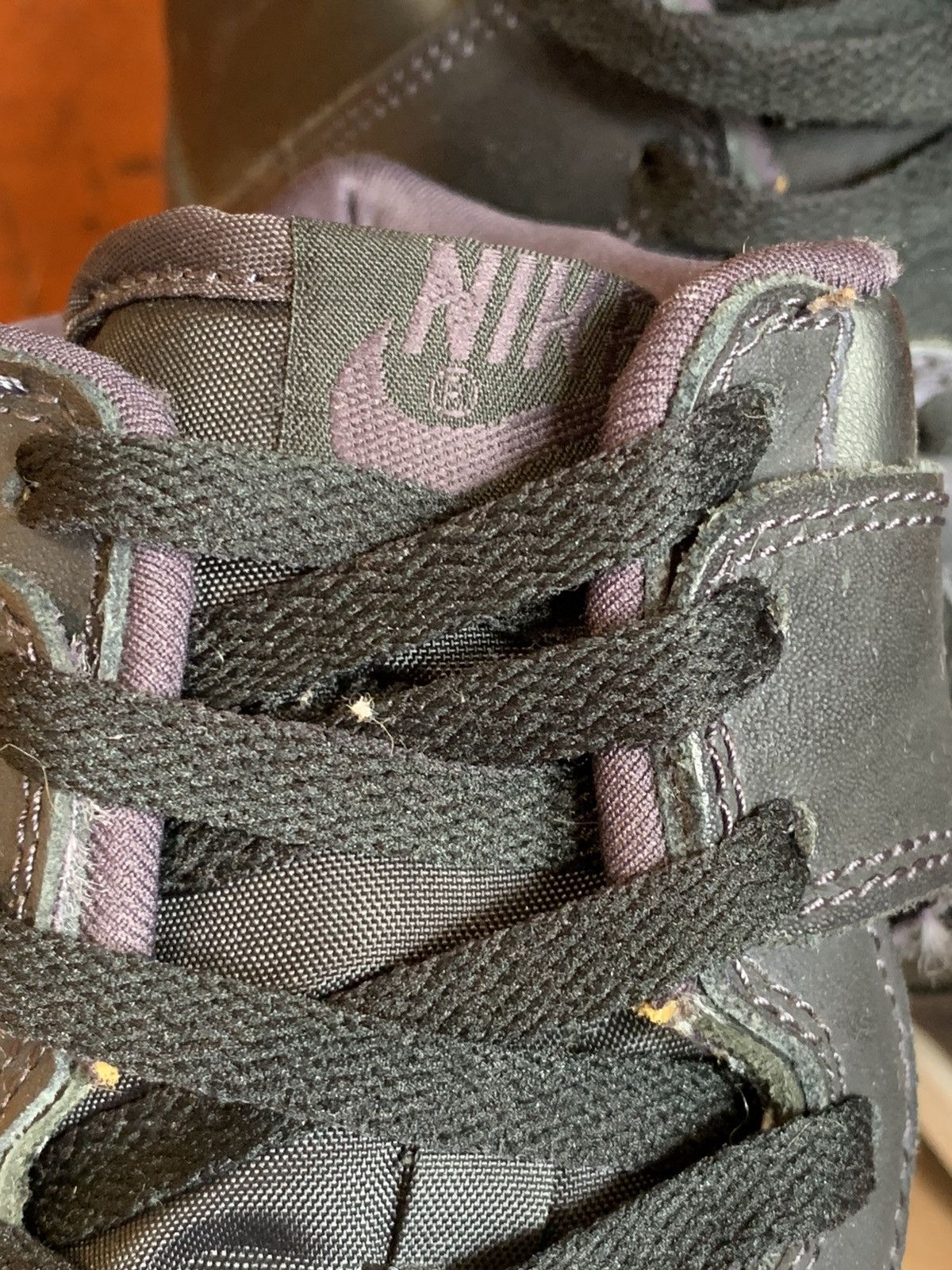 Nike Nike Dunk High Le co.jp Black/Metallic Purple Concept Japan Size US 9.5 / EU 42-43 - 7 Thumbnail